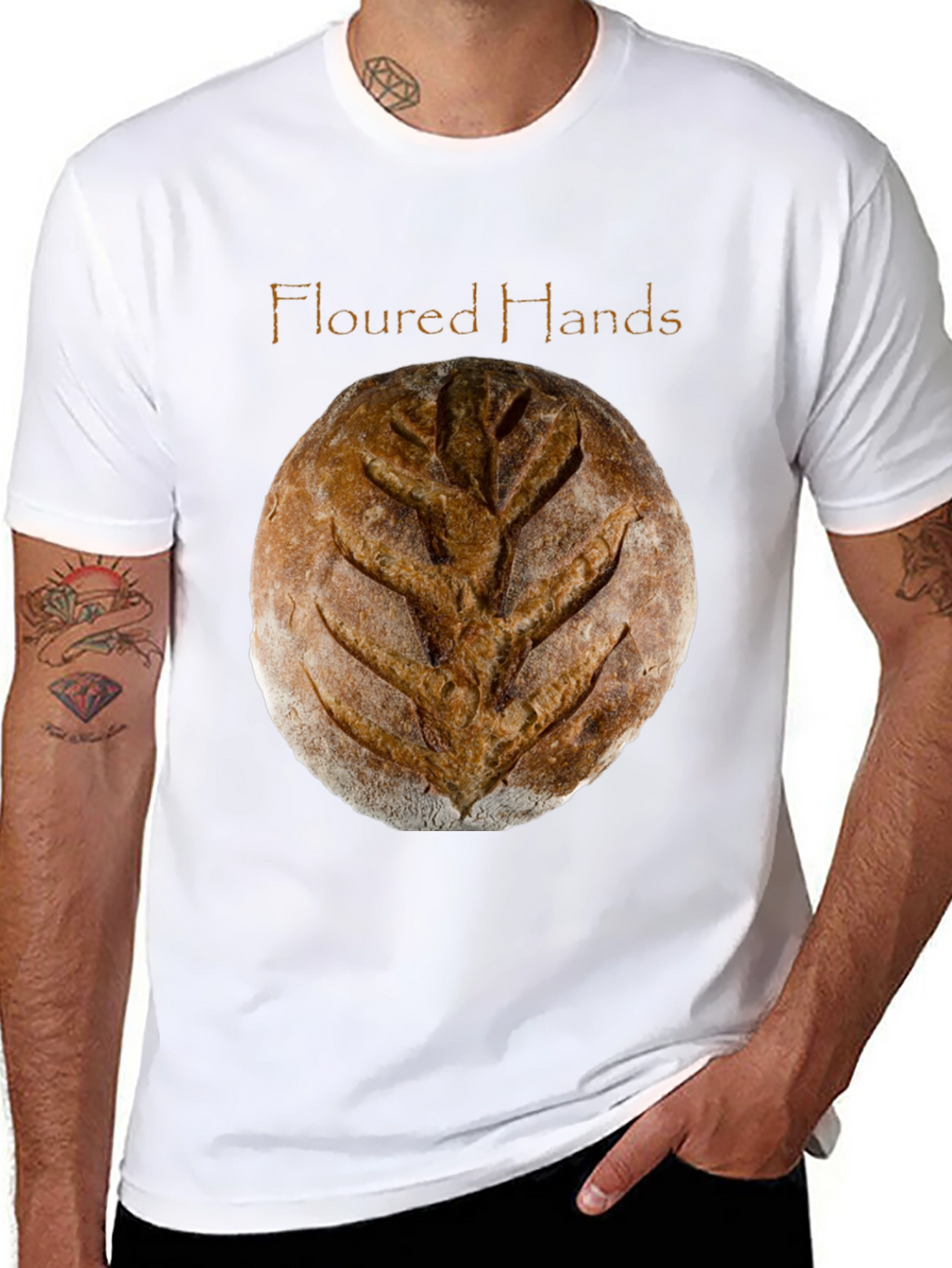 Floured Hands Bread T-Shirt