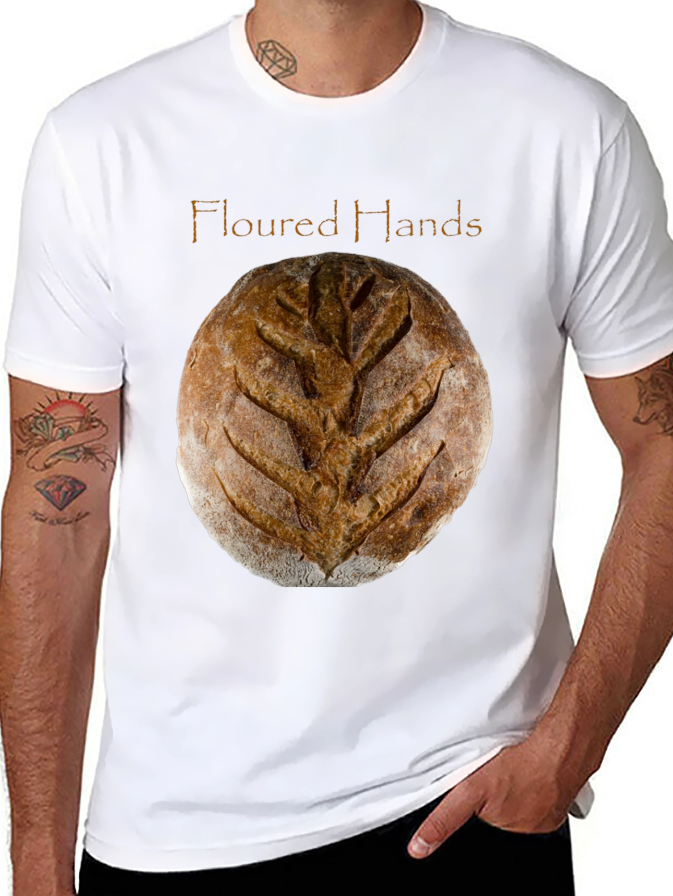 Floured Hands Bread T-Shirt