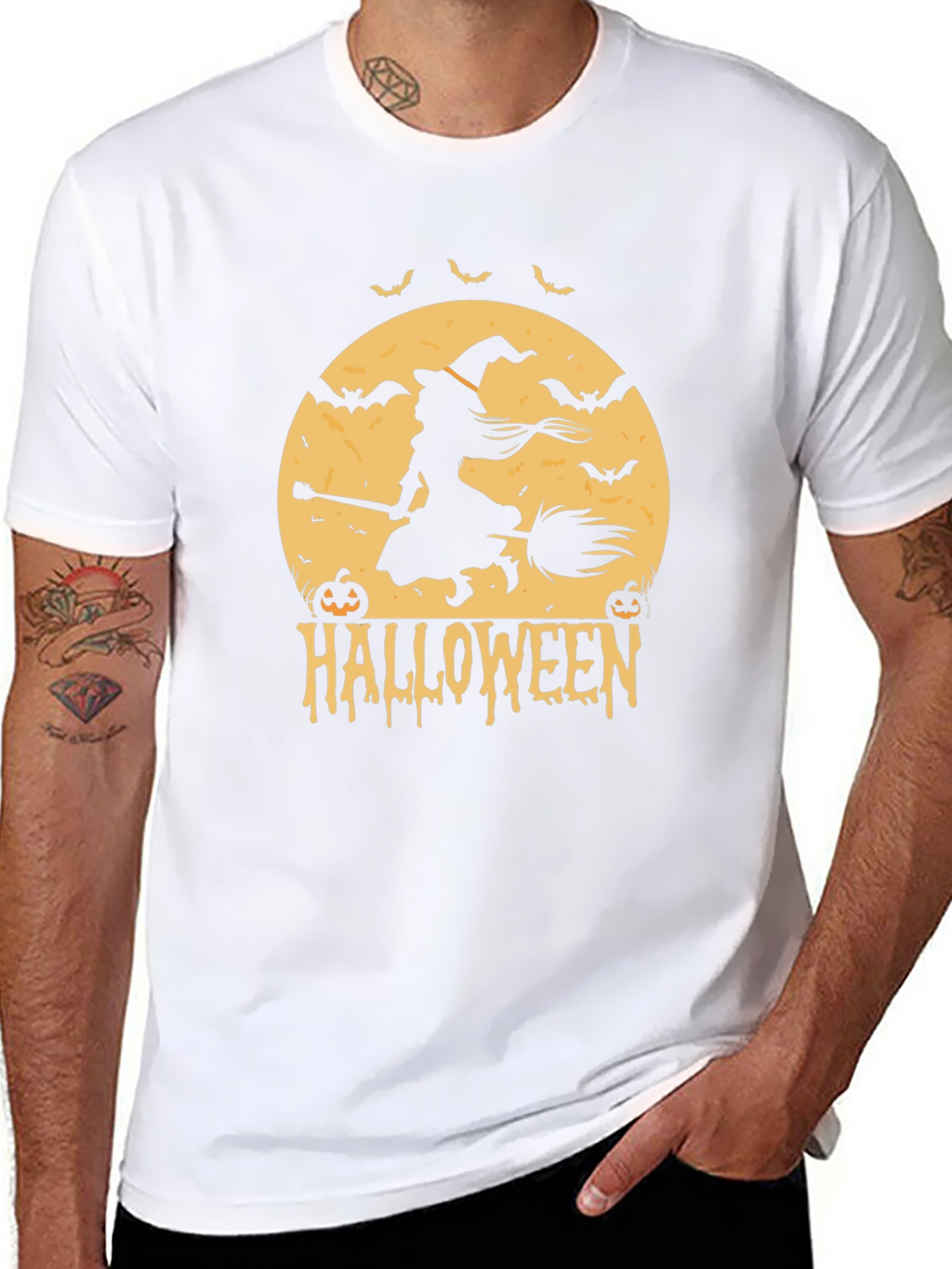 Halloween Witch T-Shirt - Spooky Season Tee