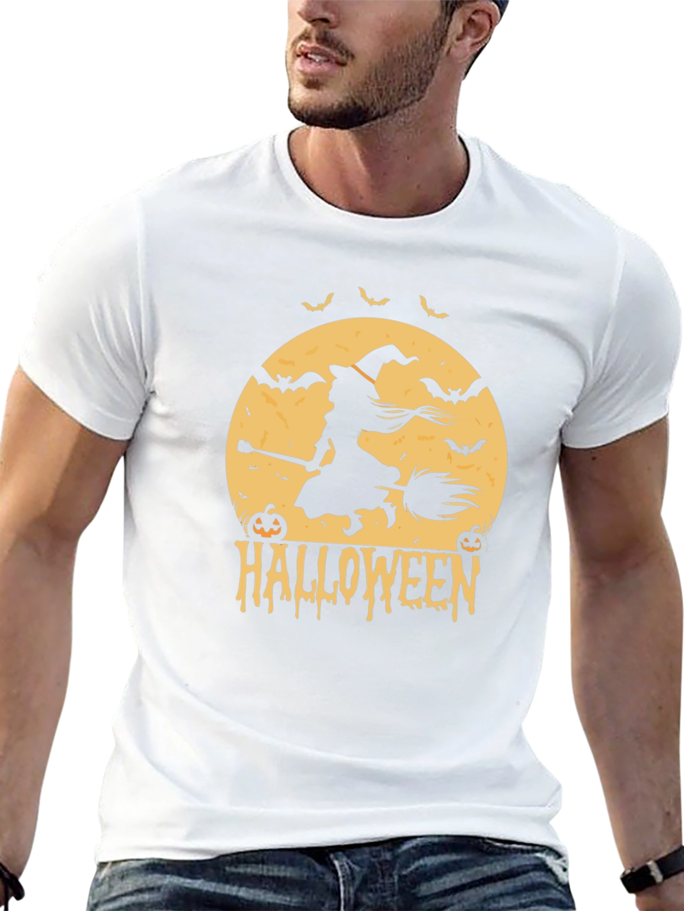 Halloween Witch T-Shirt - Spooky Season Tee