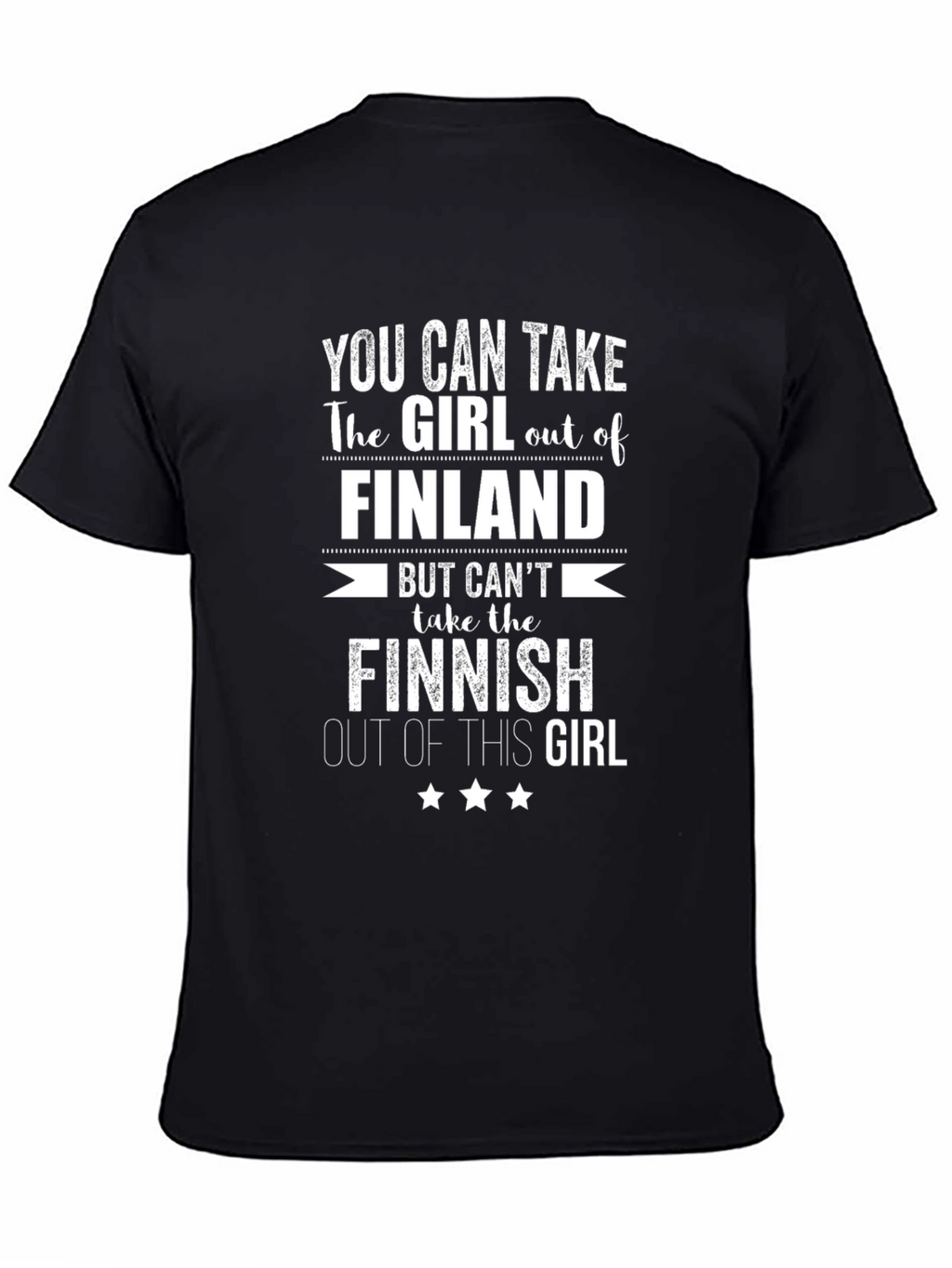 Finland Girl T-Shirt - Finnish Pride Tee
