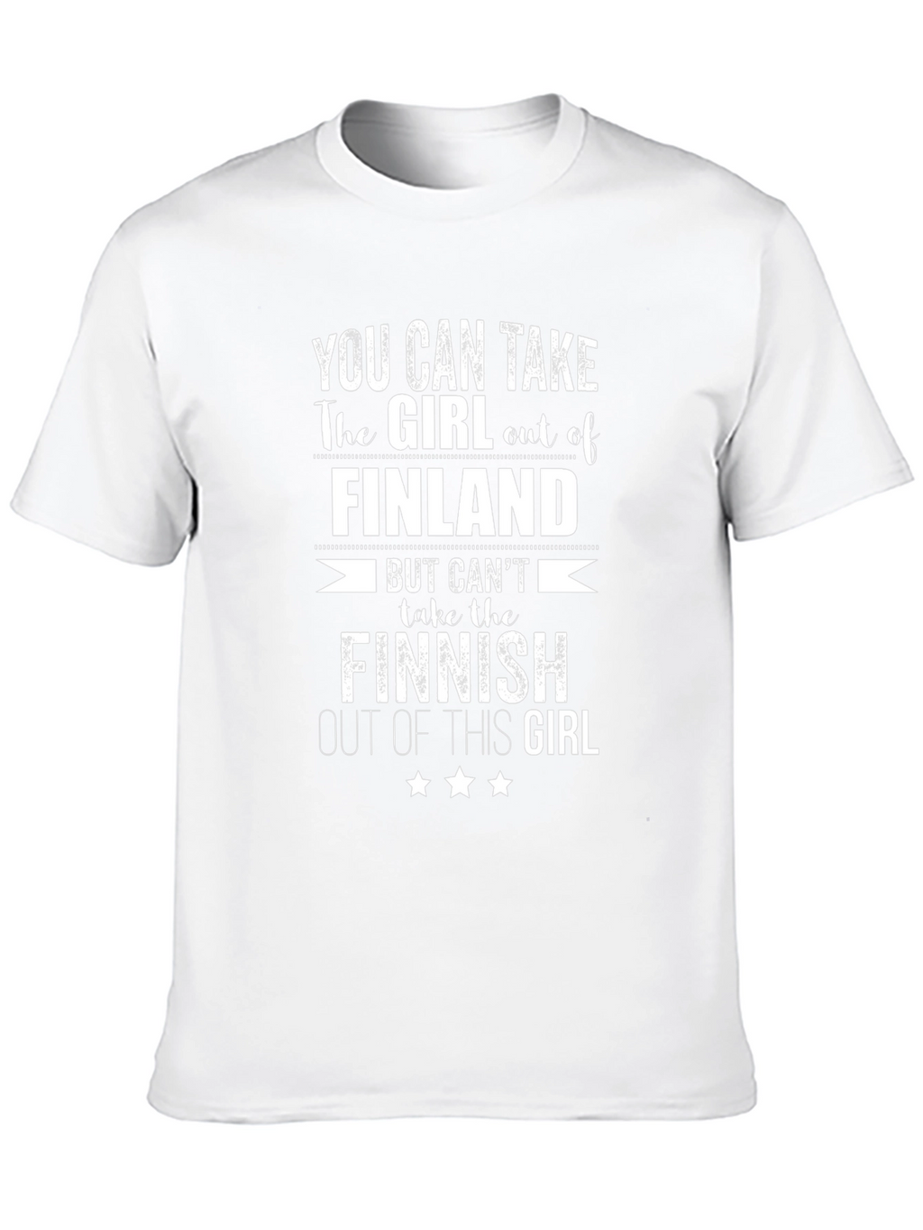Finland Girl T-Shirt - Finnish Pride Tee