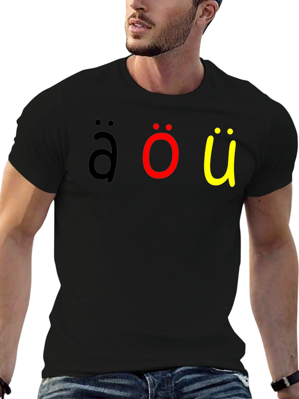 German Umlaut T-Shirt - Fun Alphabet Tee