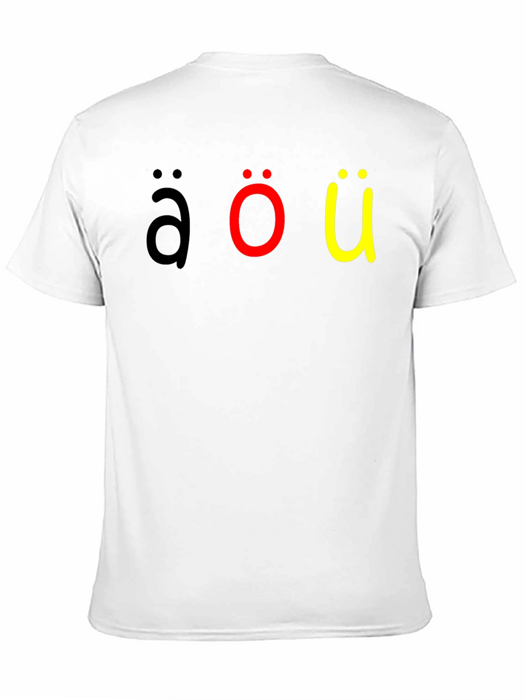 German Umlaut T-Shirt - Fun Alphabet Tee