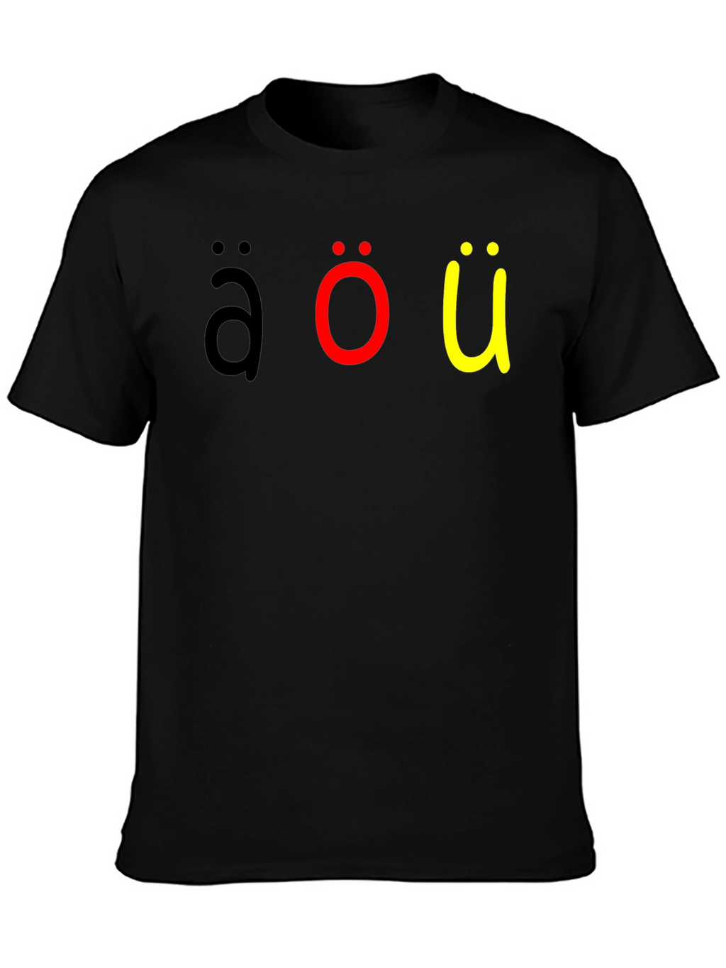 German Umlaut T-Shirt - Fun Alphabet Tee