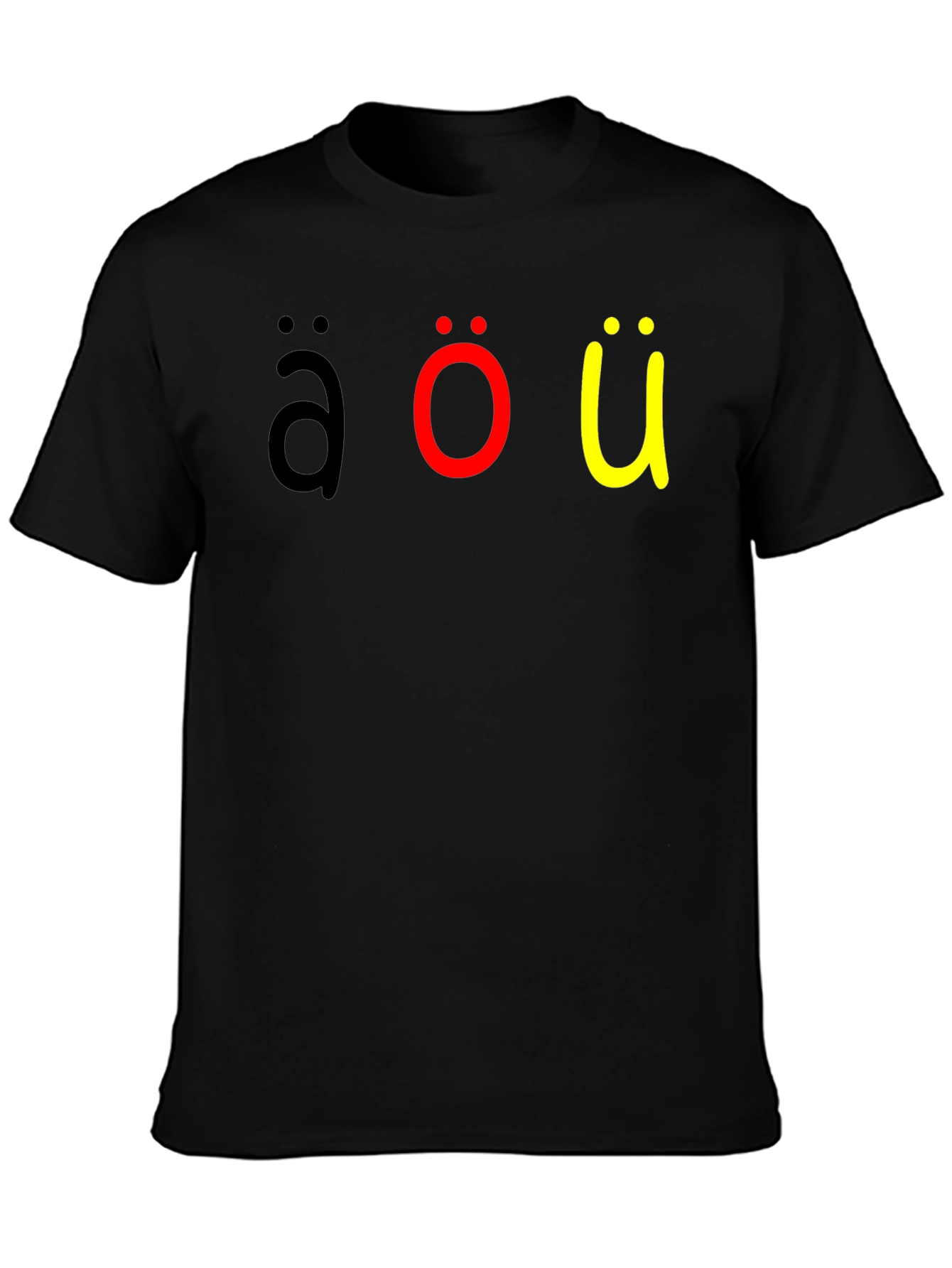 German Umlaut T-Shirt - Fun Alphabet Tee