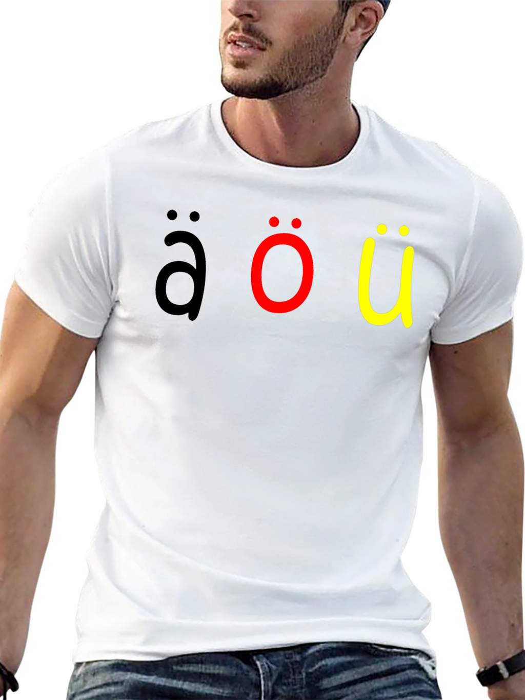 German Umlaut T-Shirt - Fun Alphabet Tee