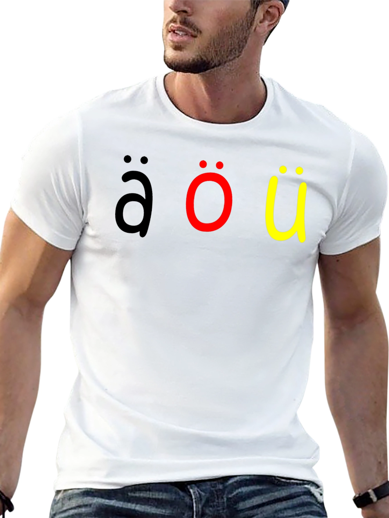 German Umlaut T-Shirt - Fun Alphabet Tee