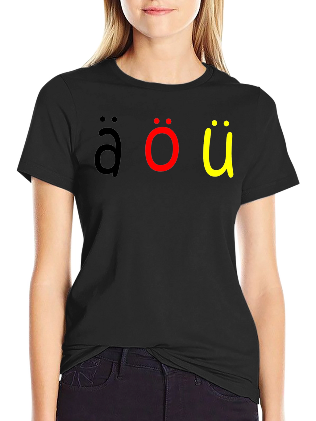 German Umlaut T-Shirt - Fun Alphabet Tee