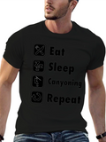 Eat Sleep Canyoning Repeat T-Shirt