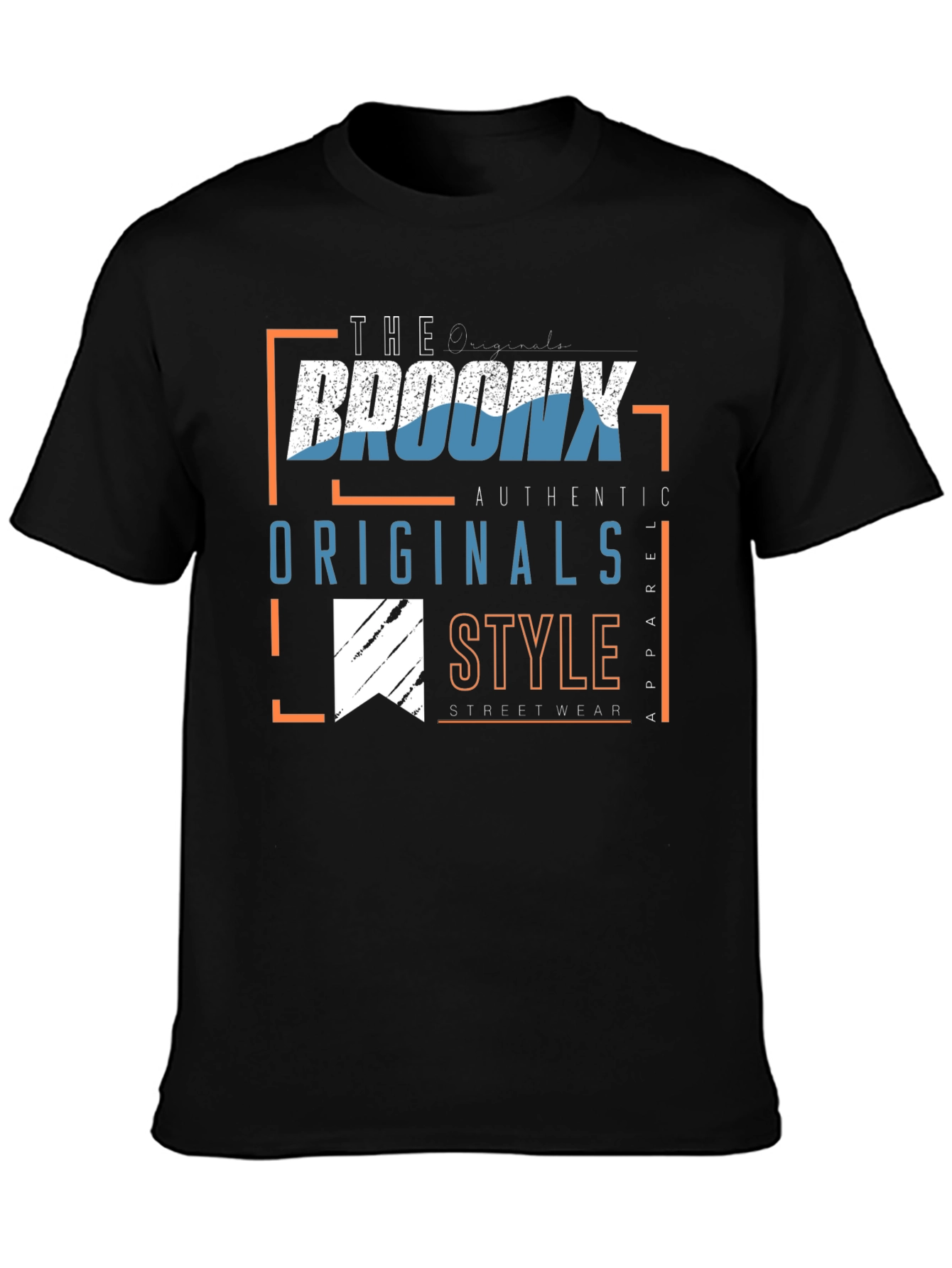 Bronx Originals Mens Graphic T-Shirt