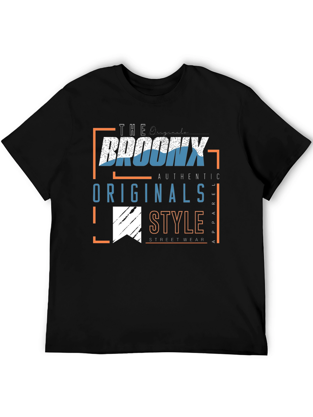 Bronx Originals Mens Graphic T-Shirt