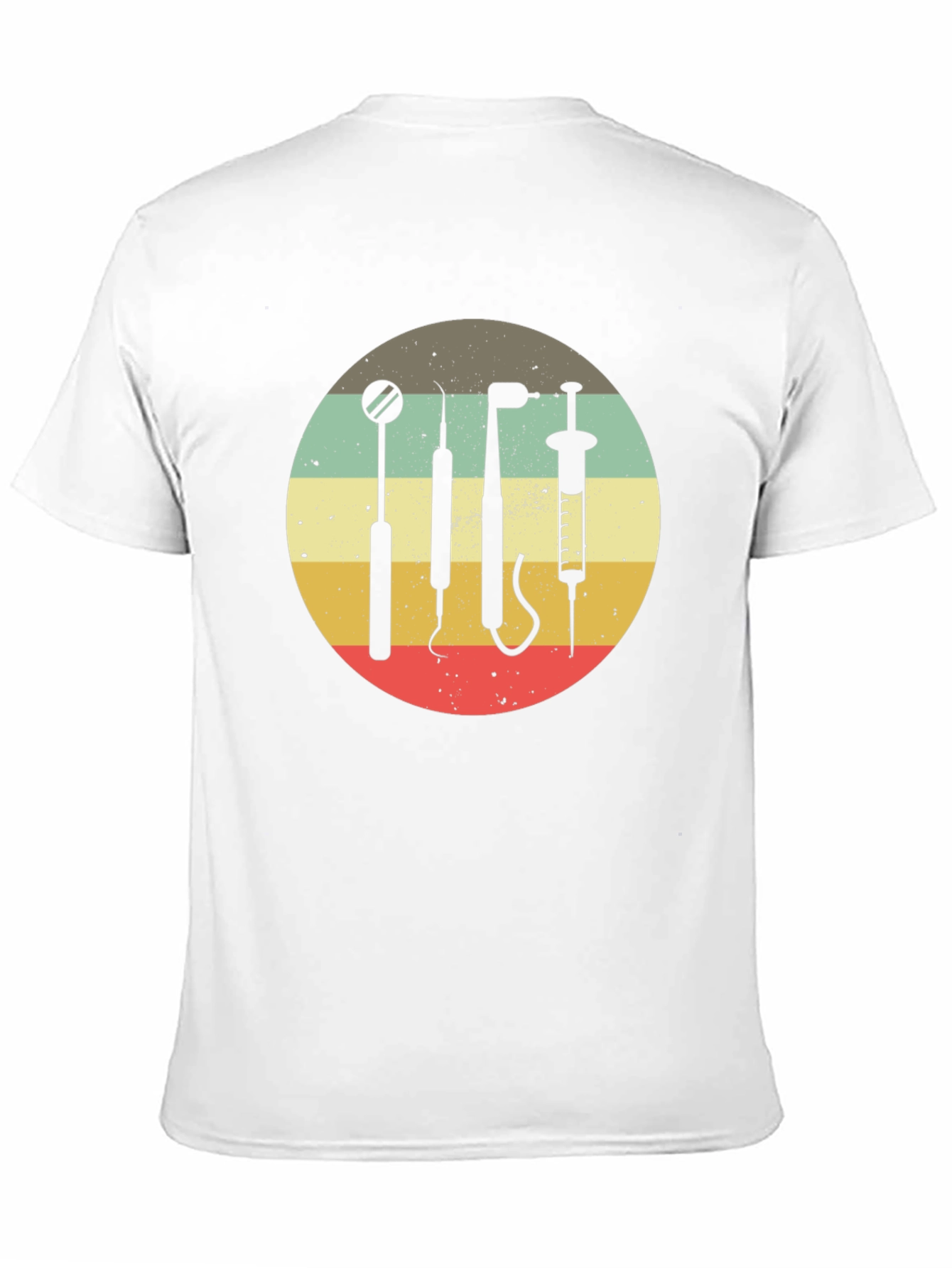 Retro Dentist Tools T-Shirt - Dental Hygiene Tee