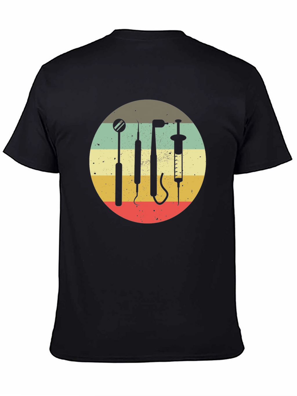 Retro Dentist Tools T-Shirt - Dental Hygiene Tee