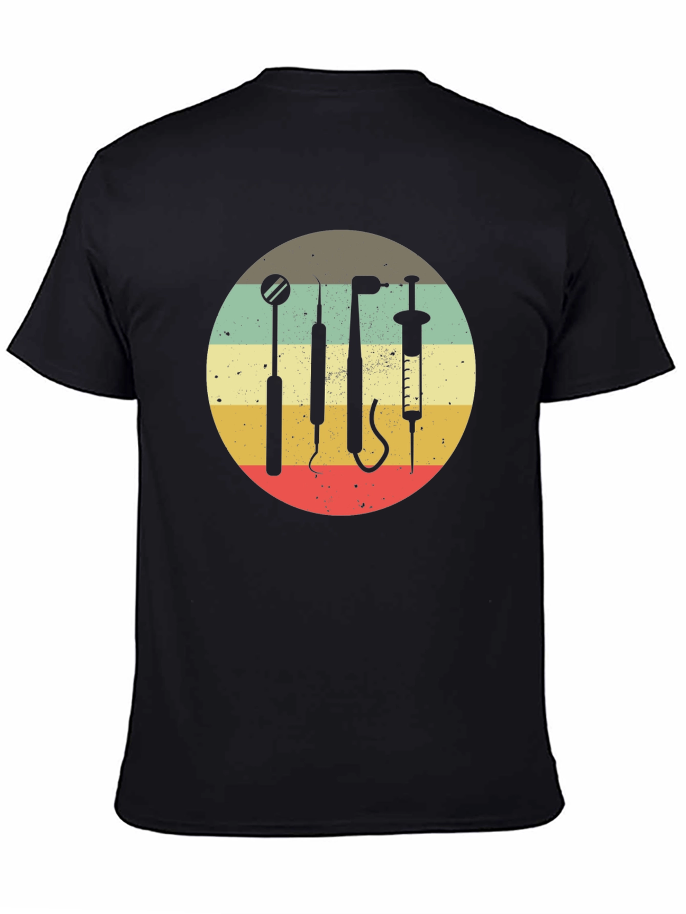 Retro Dentist Tools T-Shirt - Dental Hygiene Tee