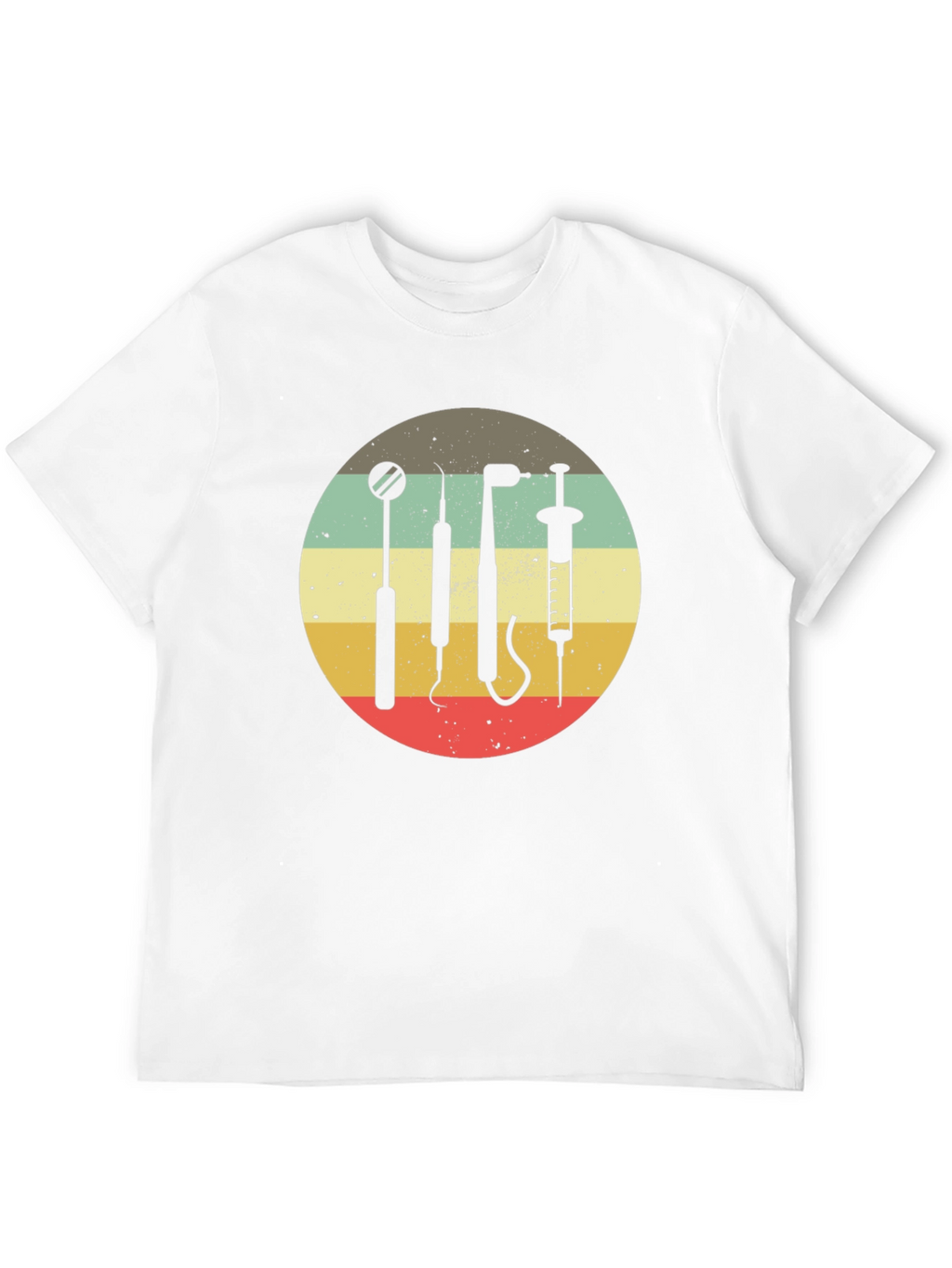 Retro Dentist Tools T-Shirt - Dental Hygiene Tee
