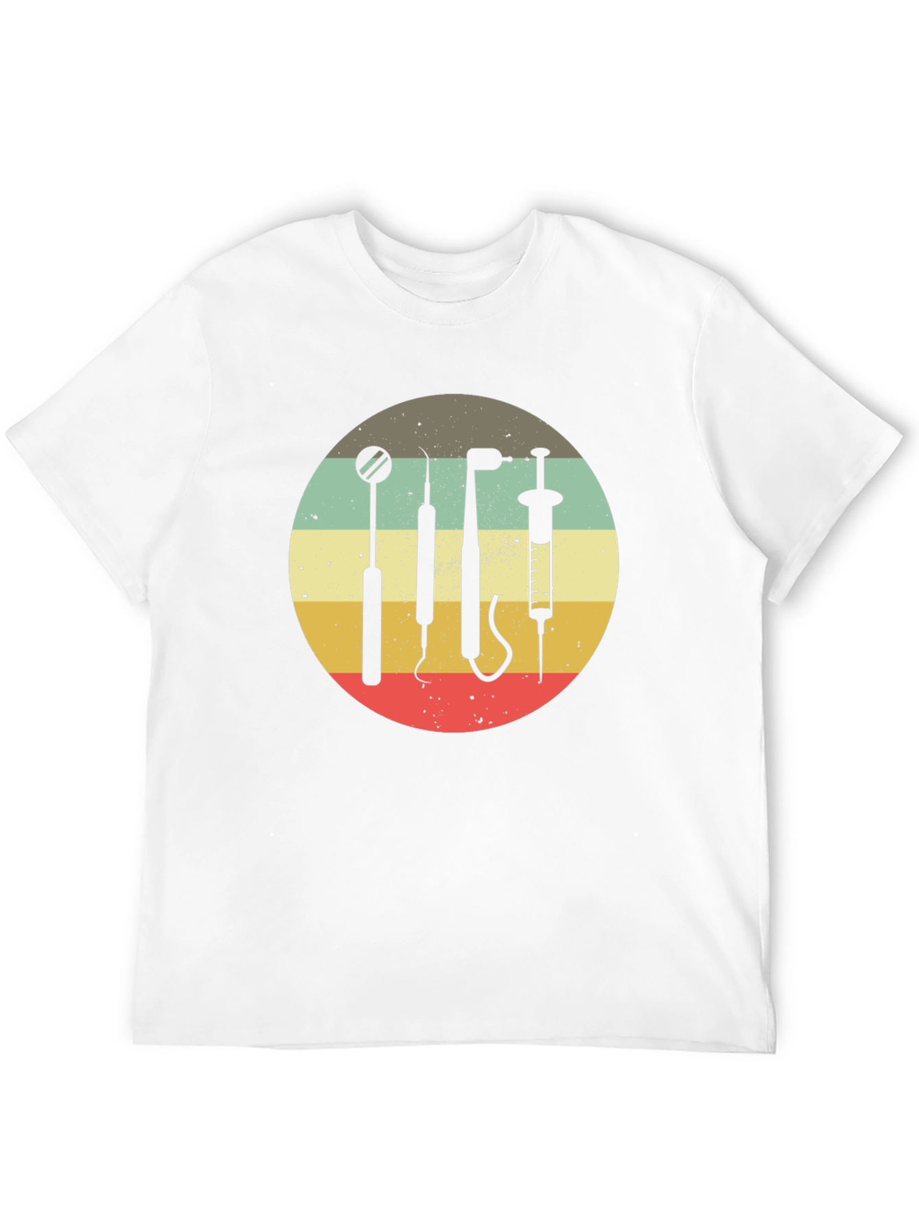 Retro Dentist Tools T-Shirt - Dental Hygiene Tee