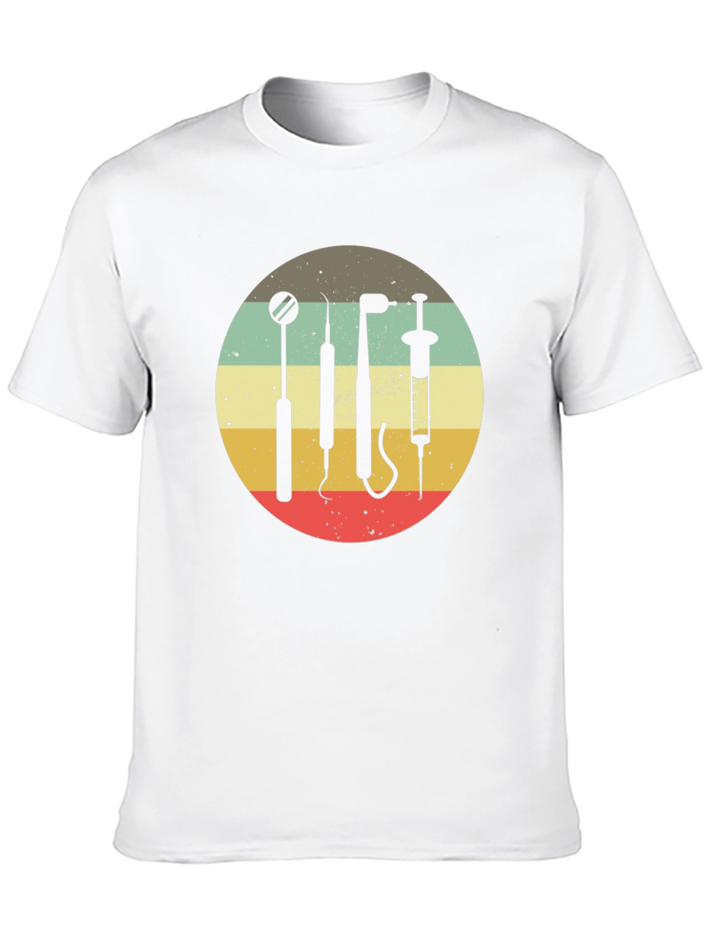 Retro Dentist Tools T-Shirt - Dental Hygiene Tee
