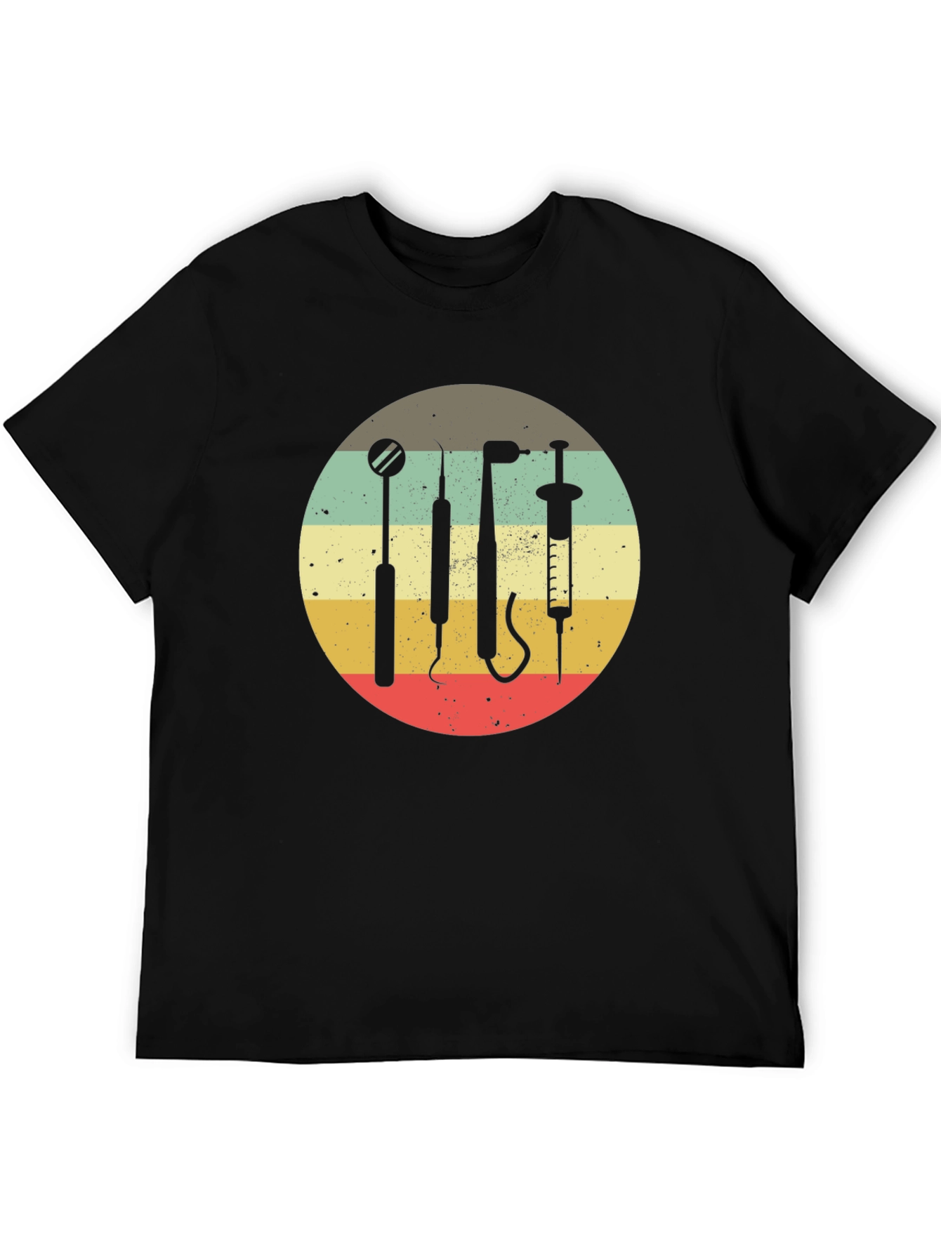 Retro Dentist Tools T-Shirt - Dental Hygiene Tee