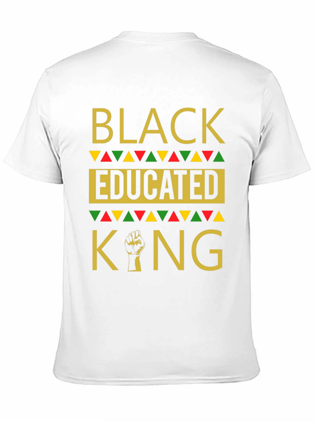 Black Educated King Graphic T-Shirt