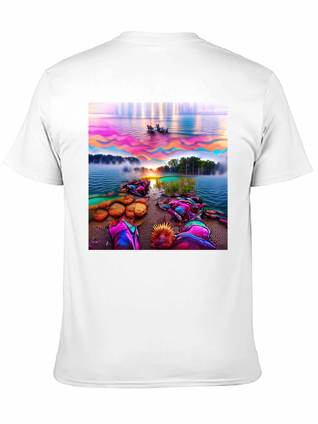 Vibrant Landscape Graphic Tee