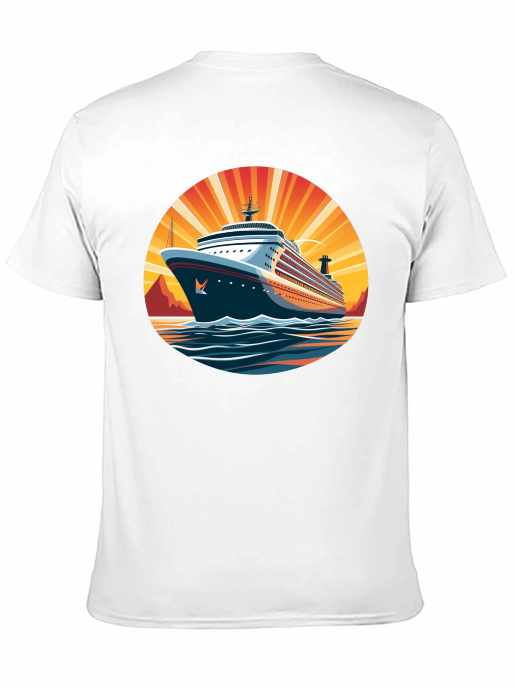 Cruise Ship Graphic Tee - Sun & Sea Adventure