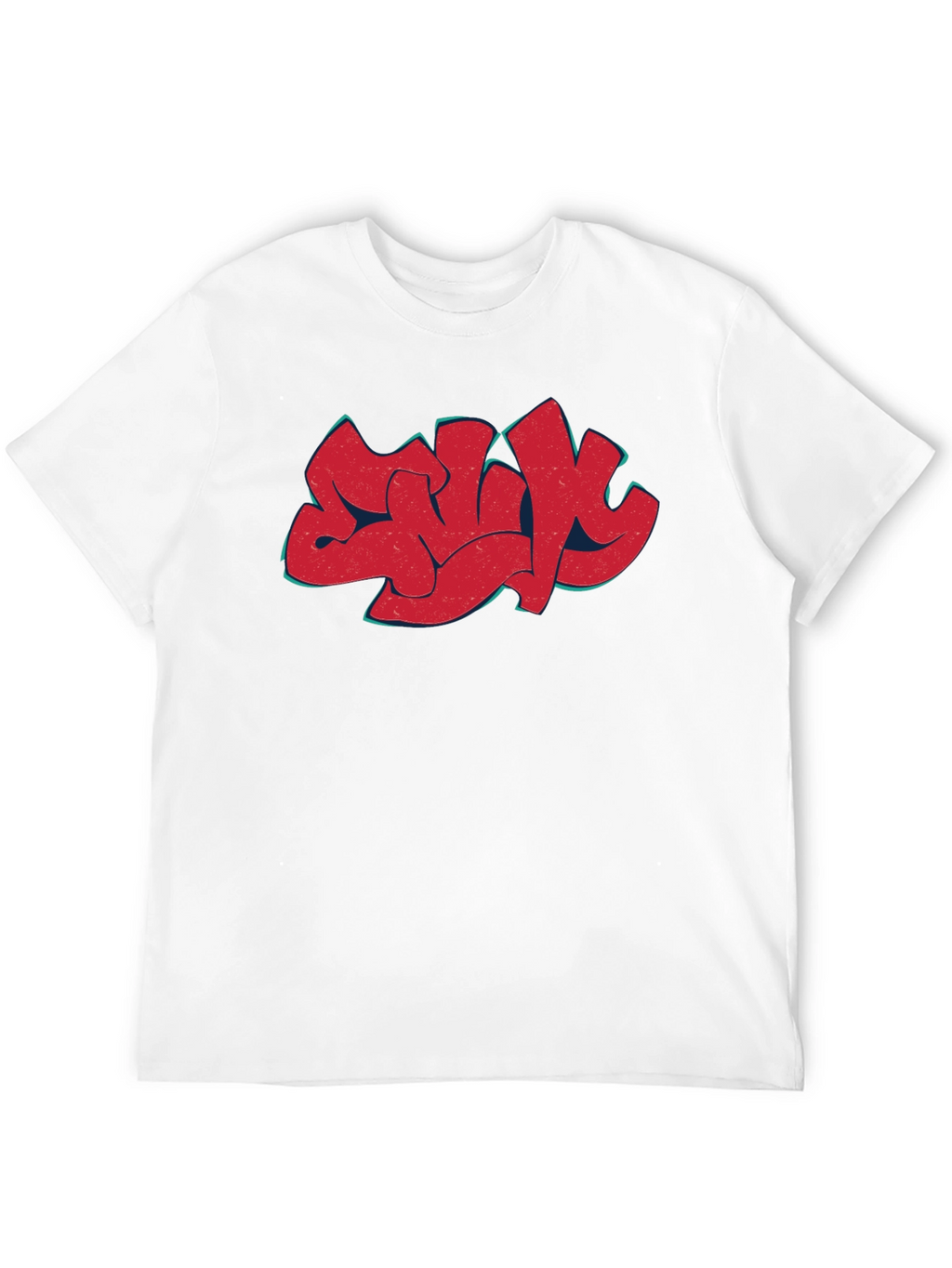 Urban Graffiti Art Black T-Shirt