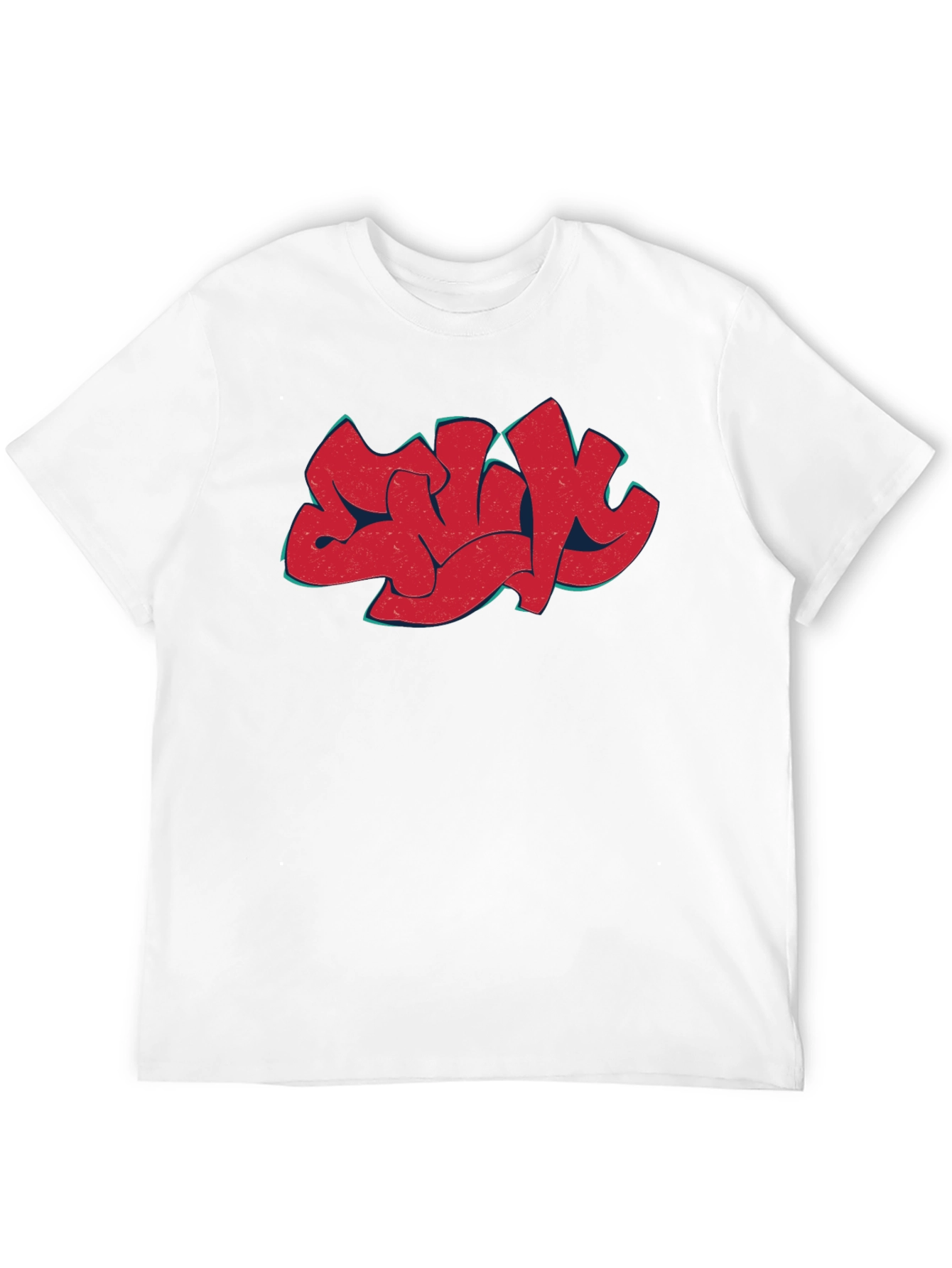 Urban Graffiti Art Black T-Shirt