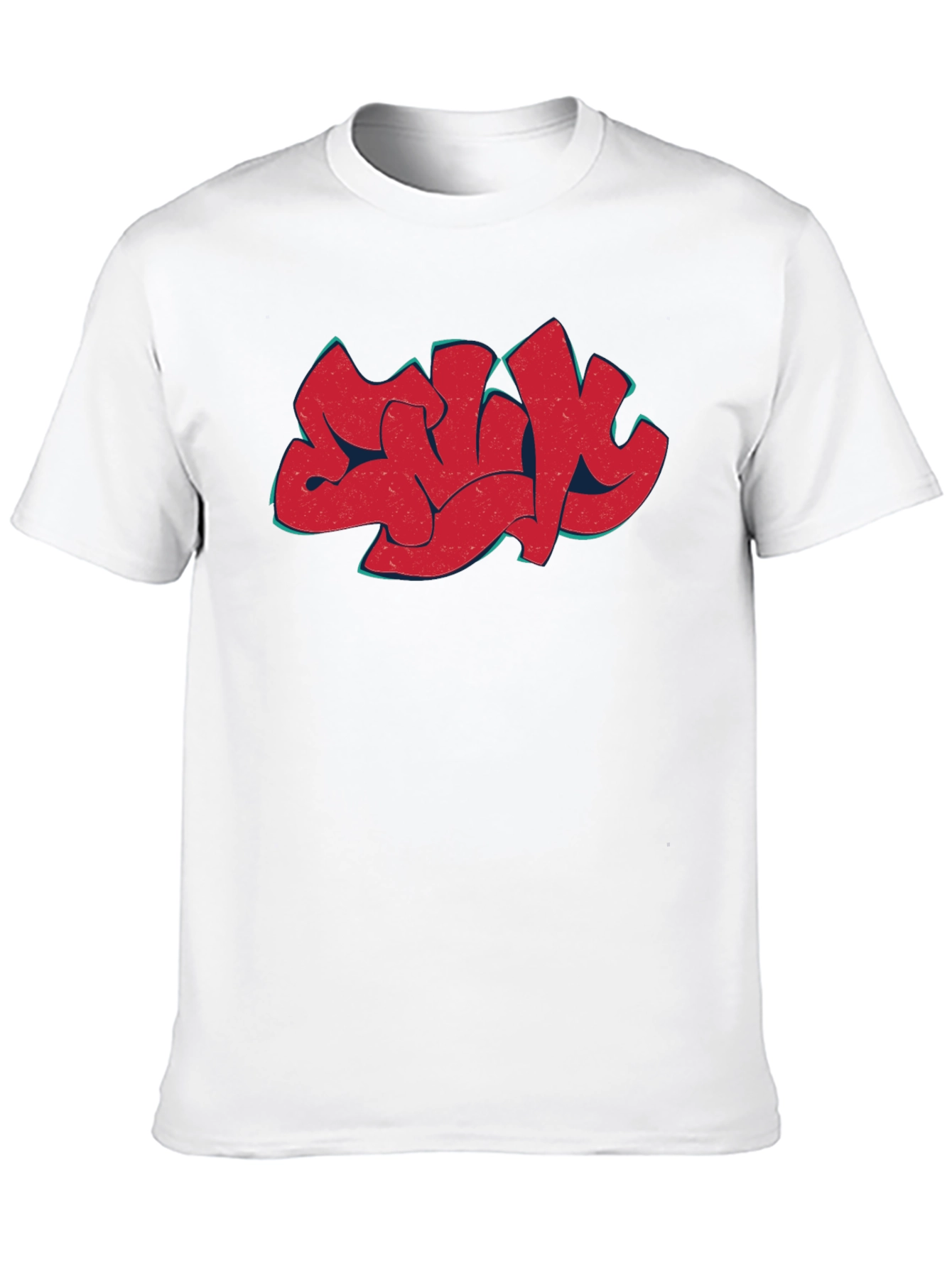 Urban Graffiti Art Black T-Shirt