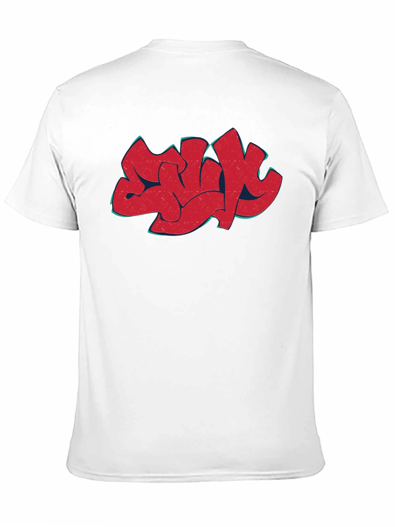 Urban Graffiti Art Black T-Shirt