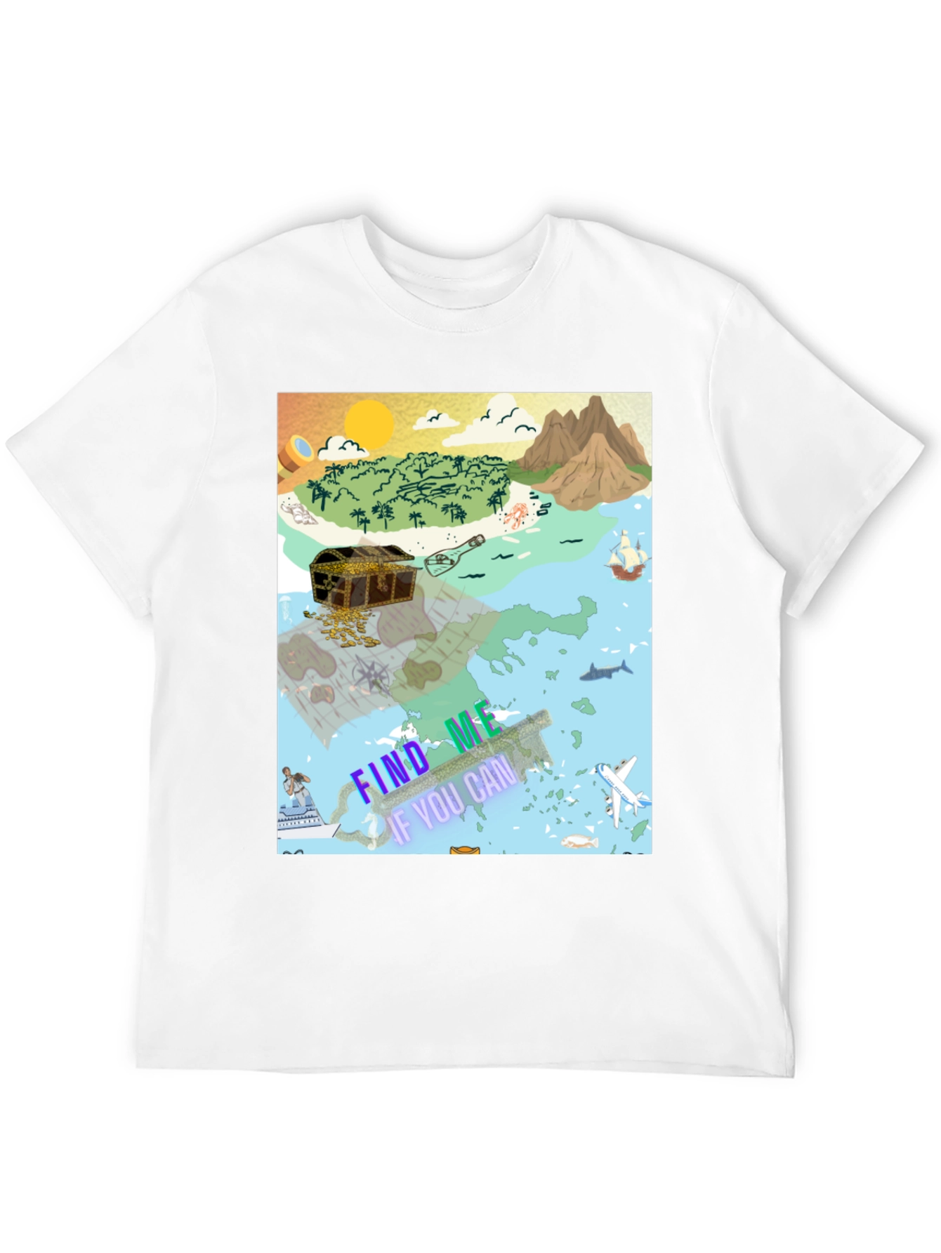 Find Me If You Can Graphic T-Shirt