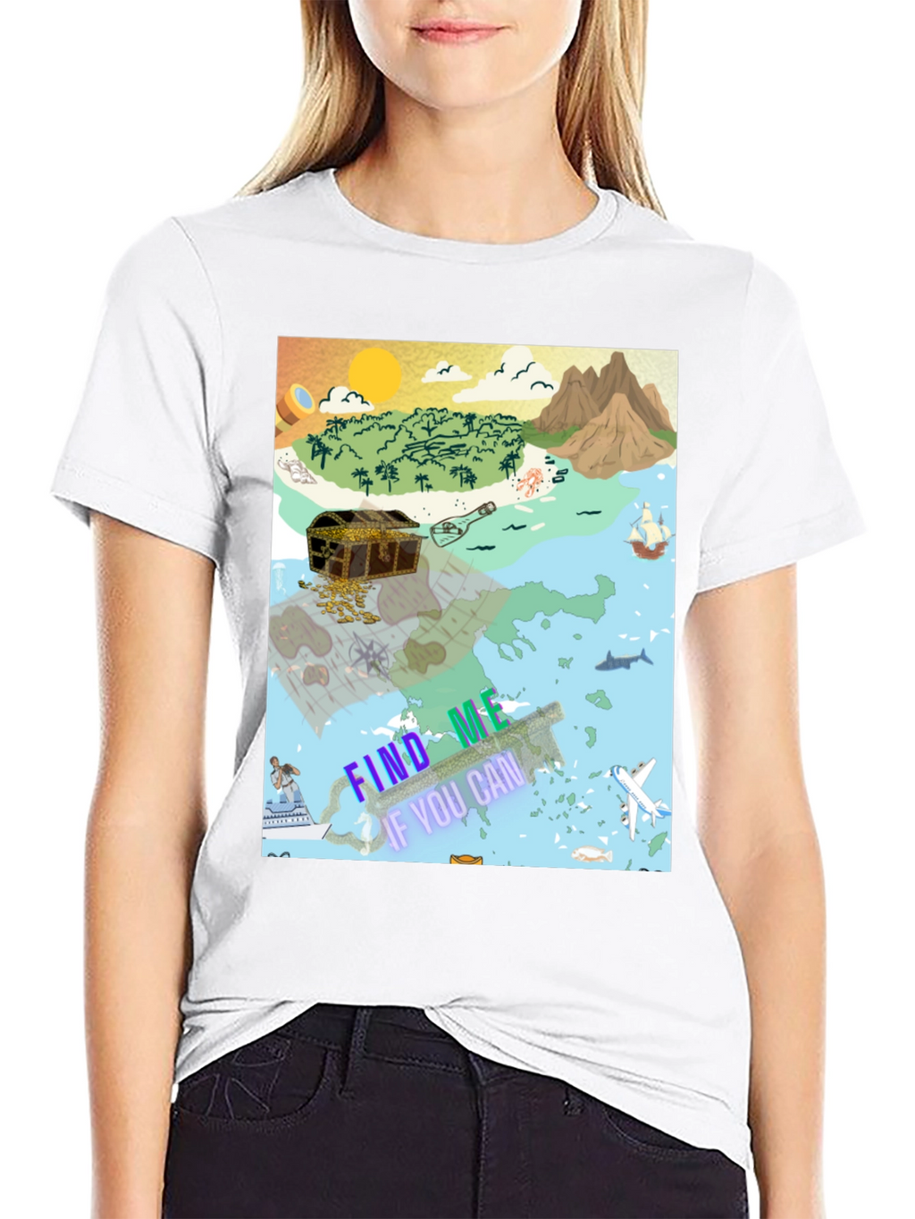 Find Me If You Can Graphic T-Shirt