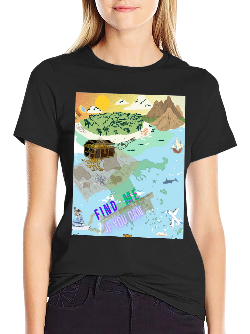Find Me If You Can Graphic T-Shirt