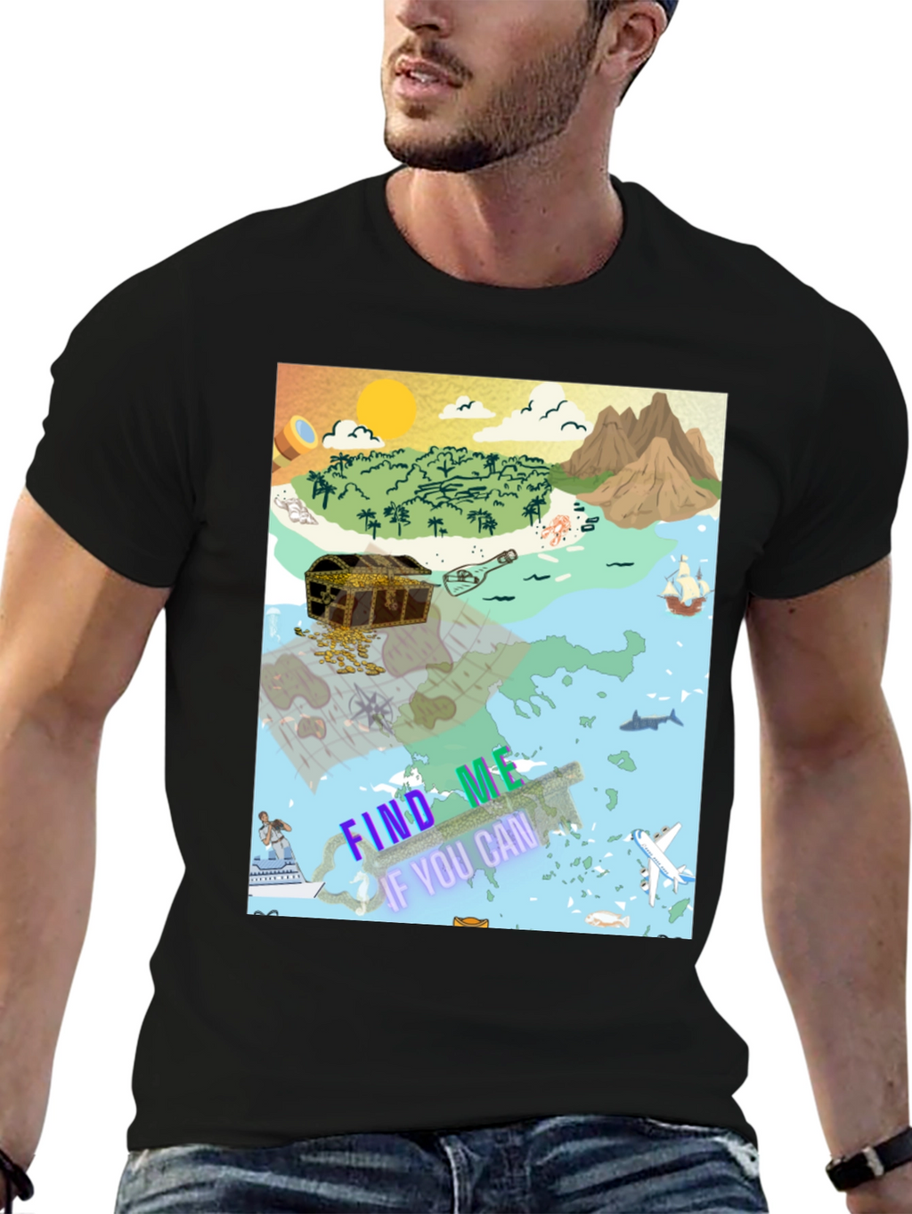 Find Me If You Can Graphic T-Shirt