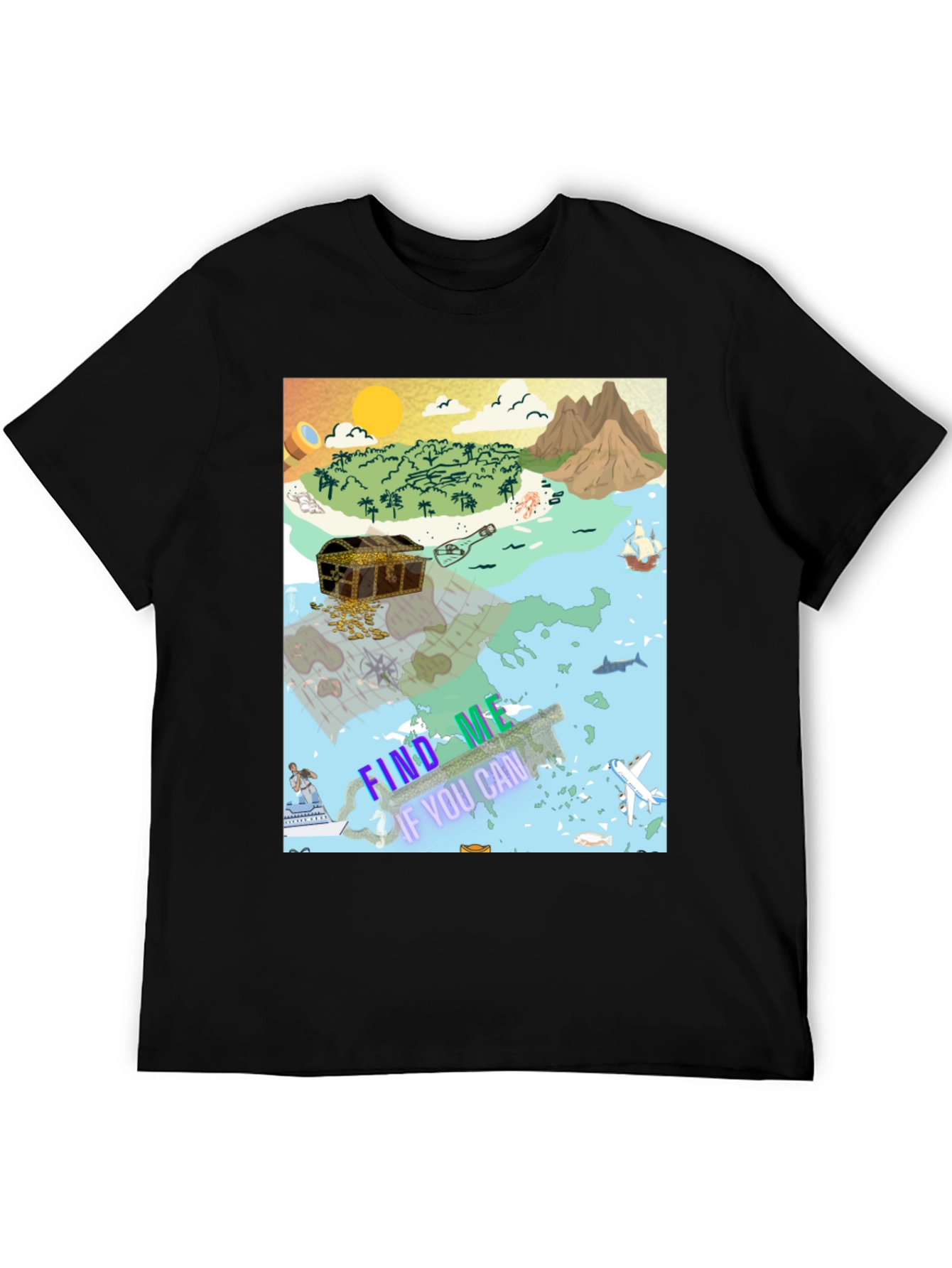 Find Me If You Can Graphic T-Shirt