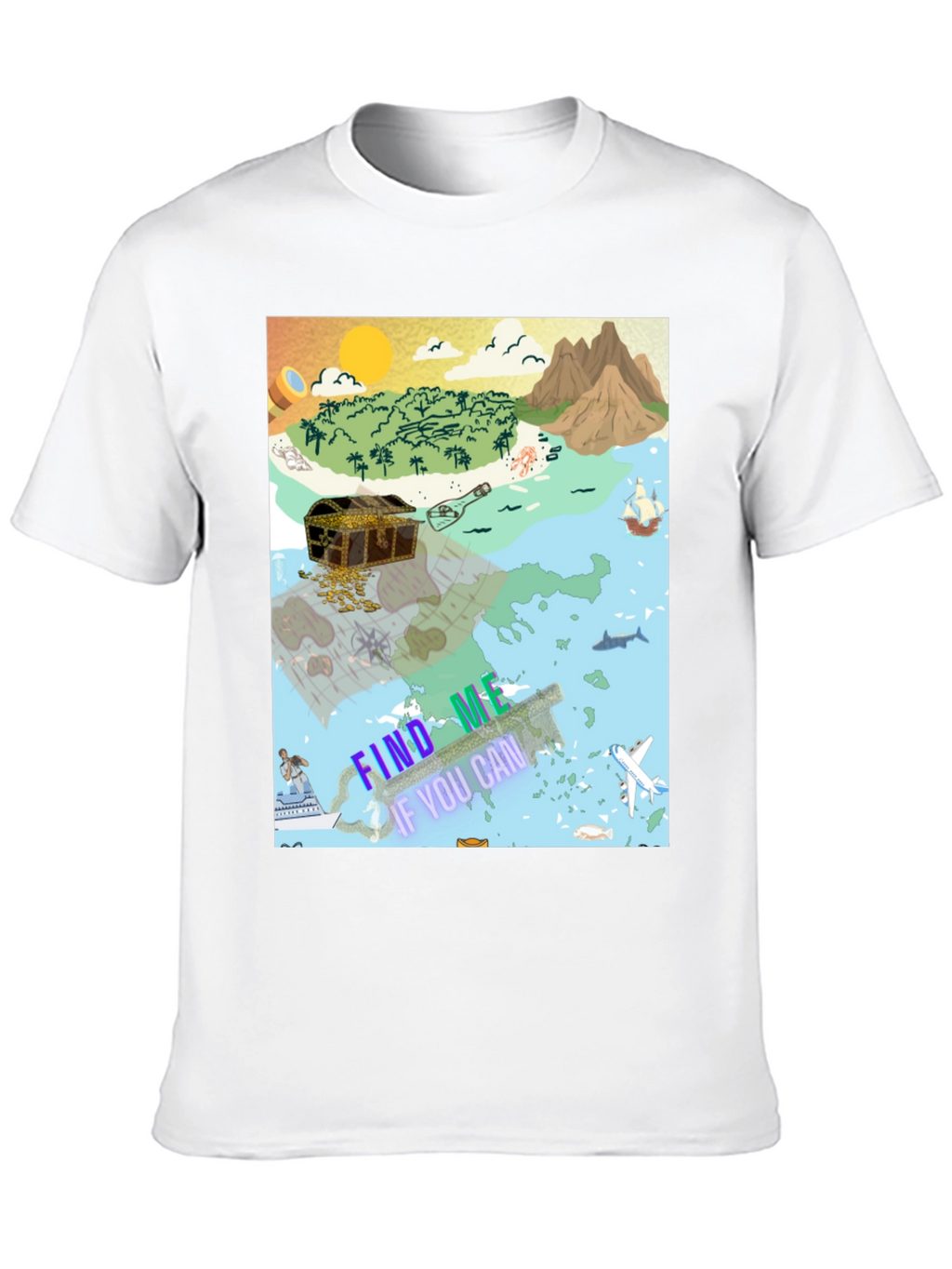 Find Me If You Can Graphic T-Shirt