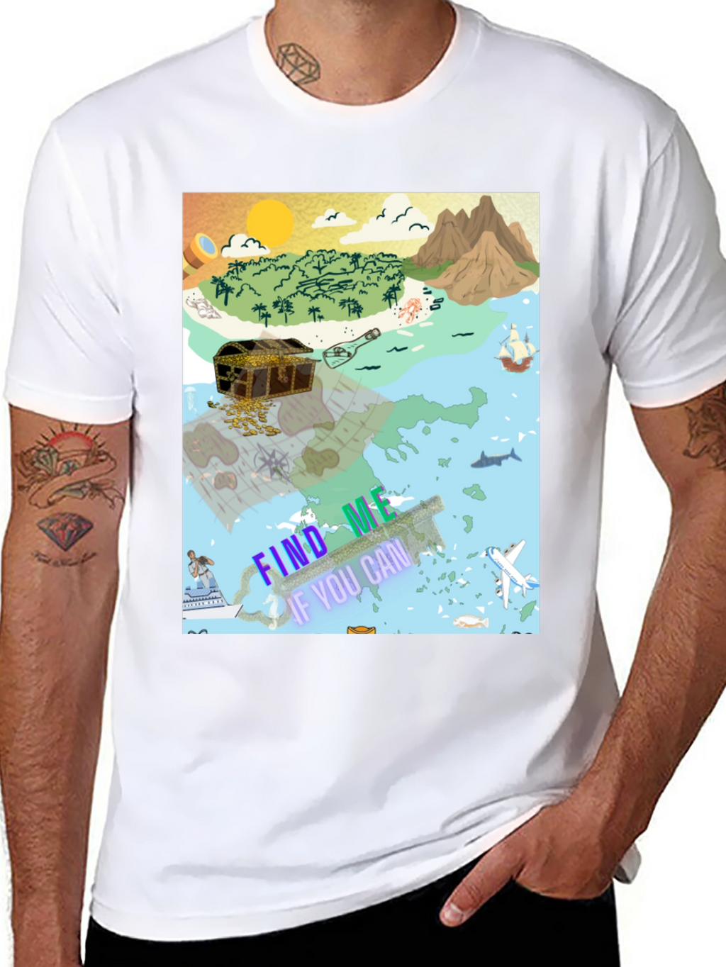 Find Me If You Can Graphic T-Shirt