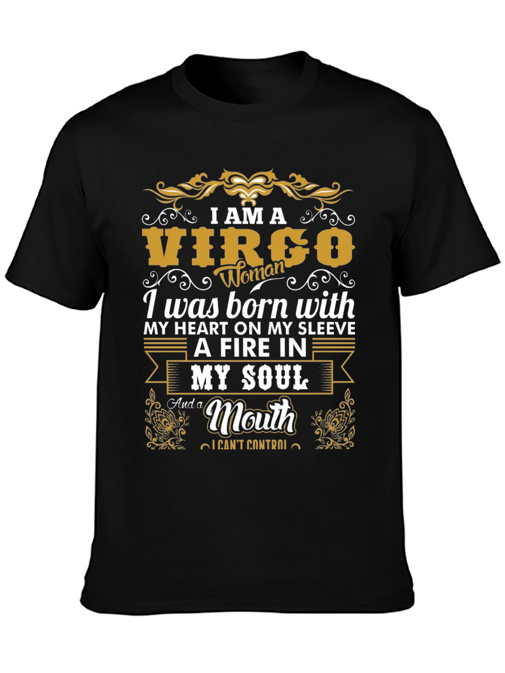 Virgo Woman T-Shirt - Bold Zodiac Statement