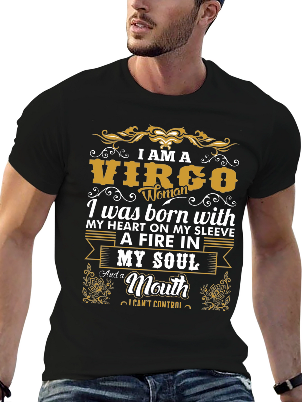 Virgo Woman T-Shirt - Bold Zodiac Statement