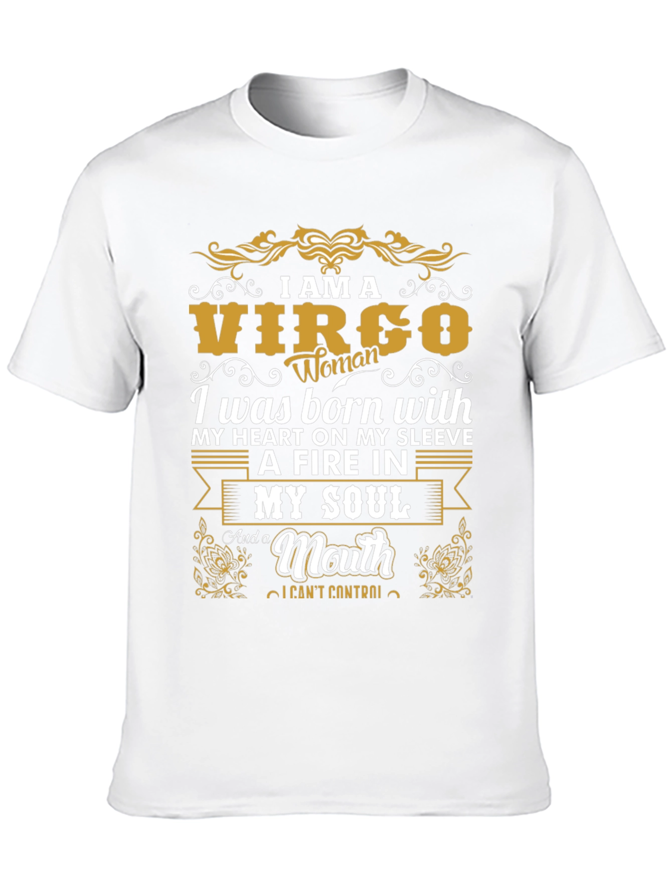 Virgo Woman T-Shirt - Bold Zodiac Statement