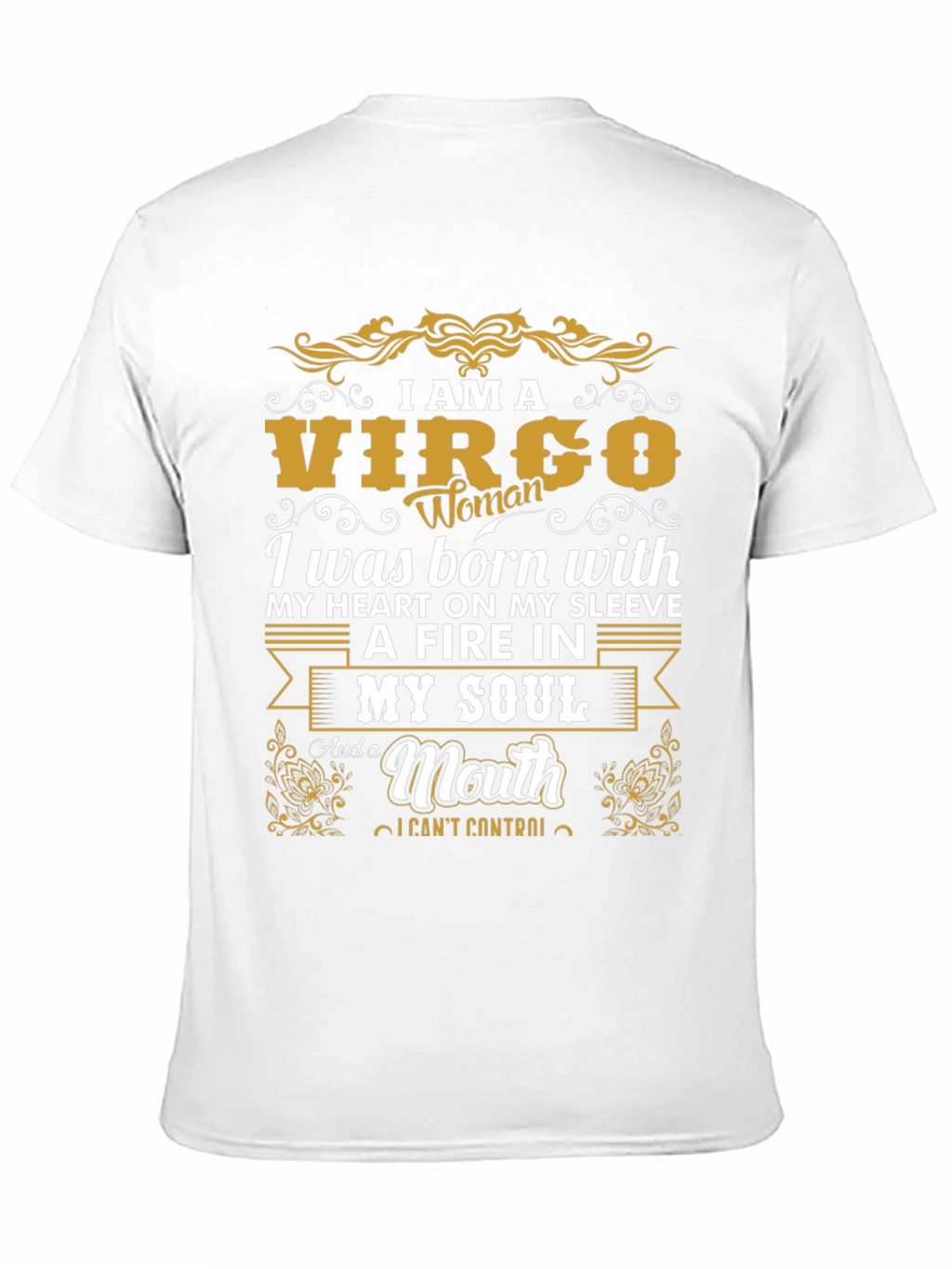 Virgo Woman T-Shirt - Bold Zodiac Statement