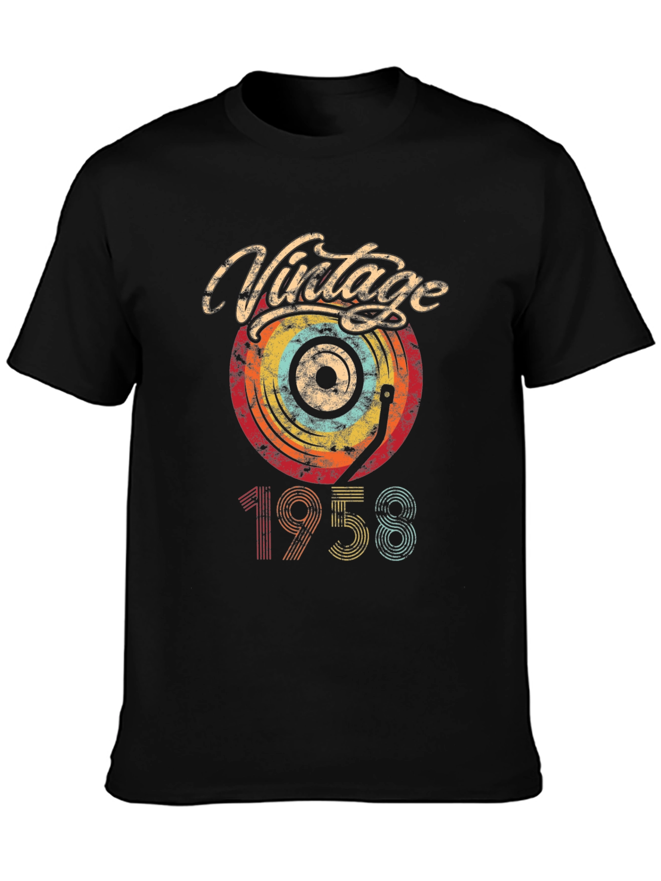 Vintage 1958 Vinyl Record T-Shirt