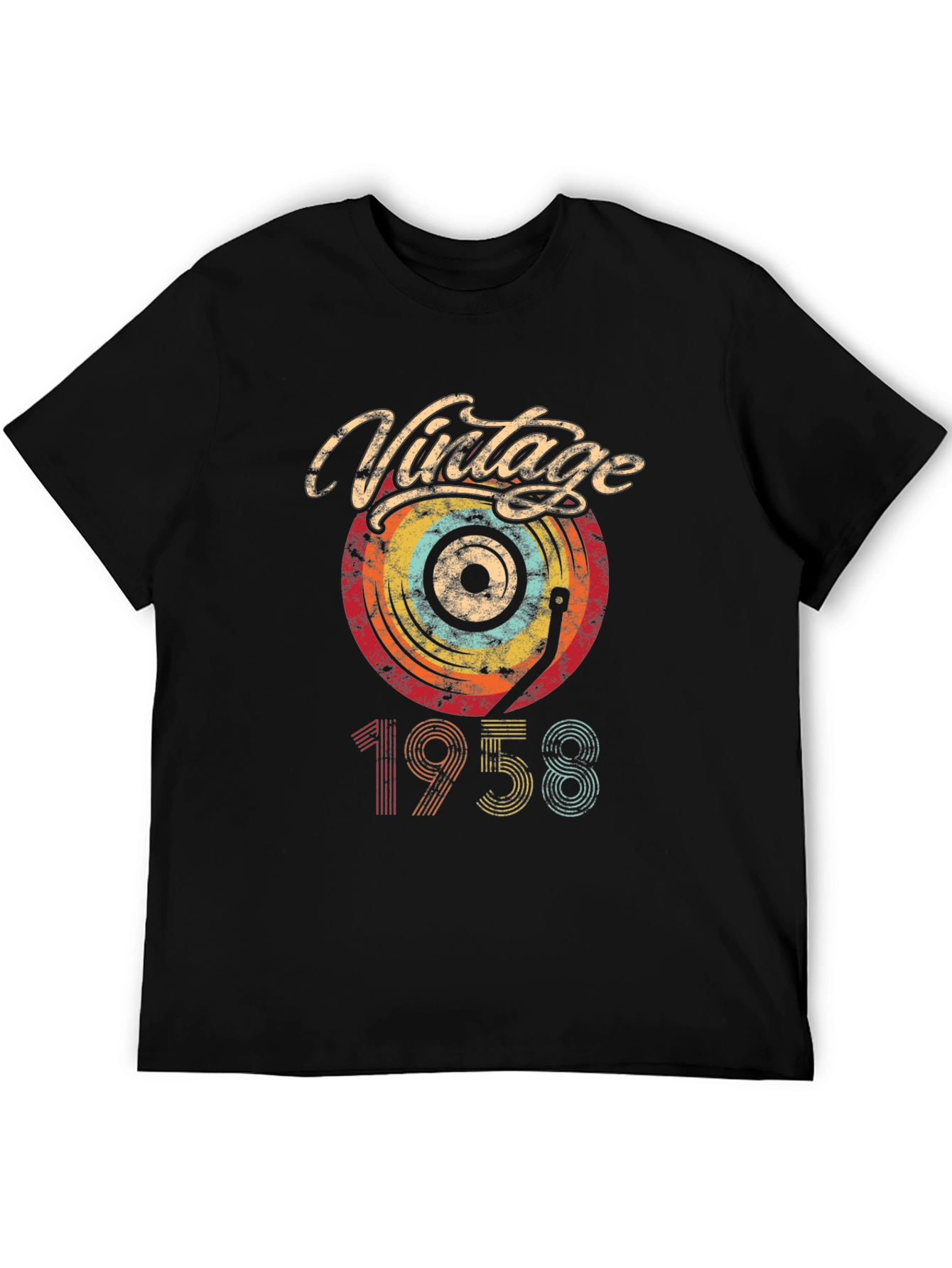 Vintage 1958 Vinyl Record T-Shirt
