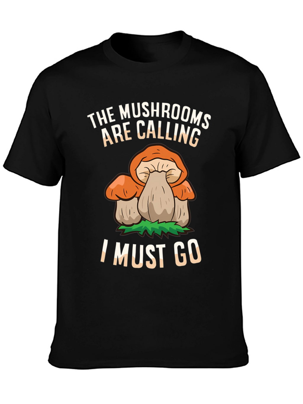 Mushroom Calling T-Shirt - Nature Lover Gift