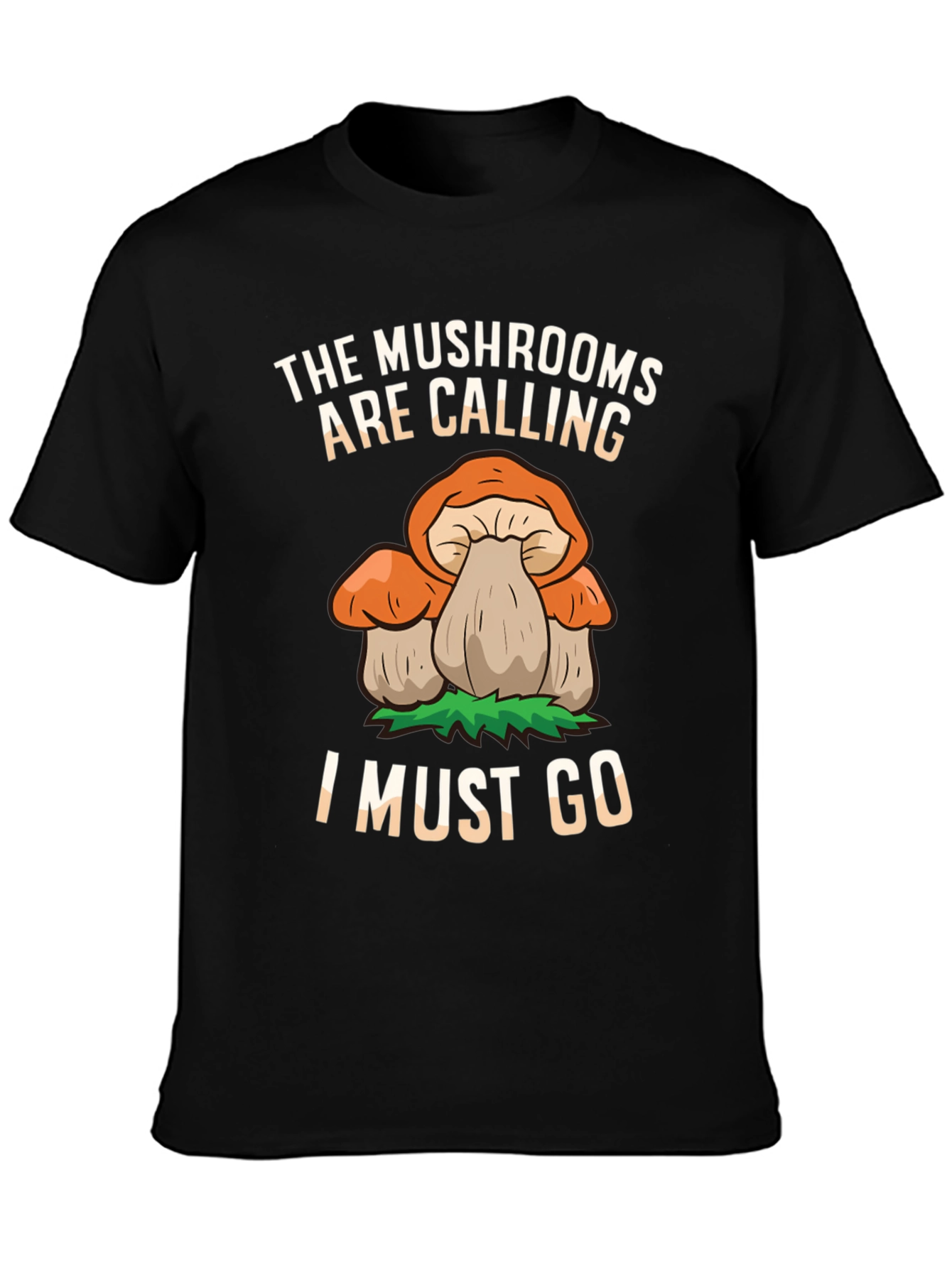 Mushroom Calling T-Shirt - Nature Lover Gift