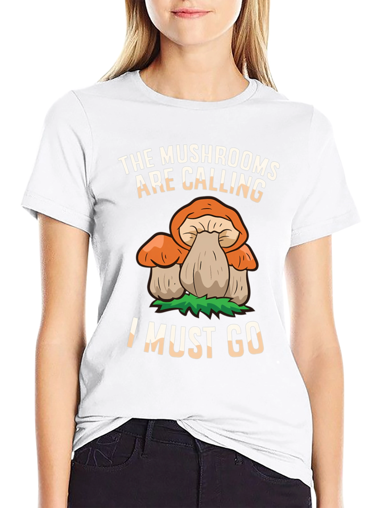 Mushroom Calling T-Shirt - Nature Lover Gift