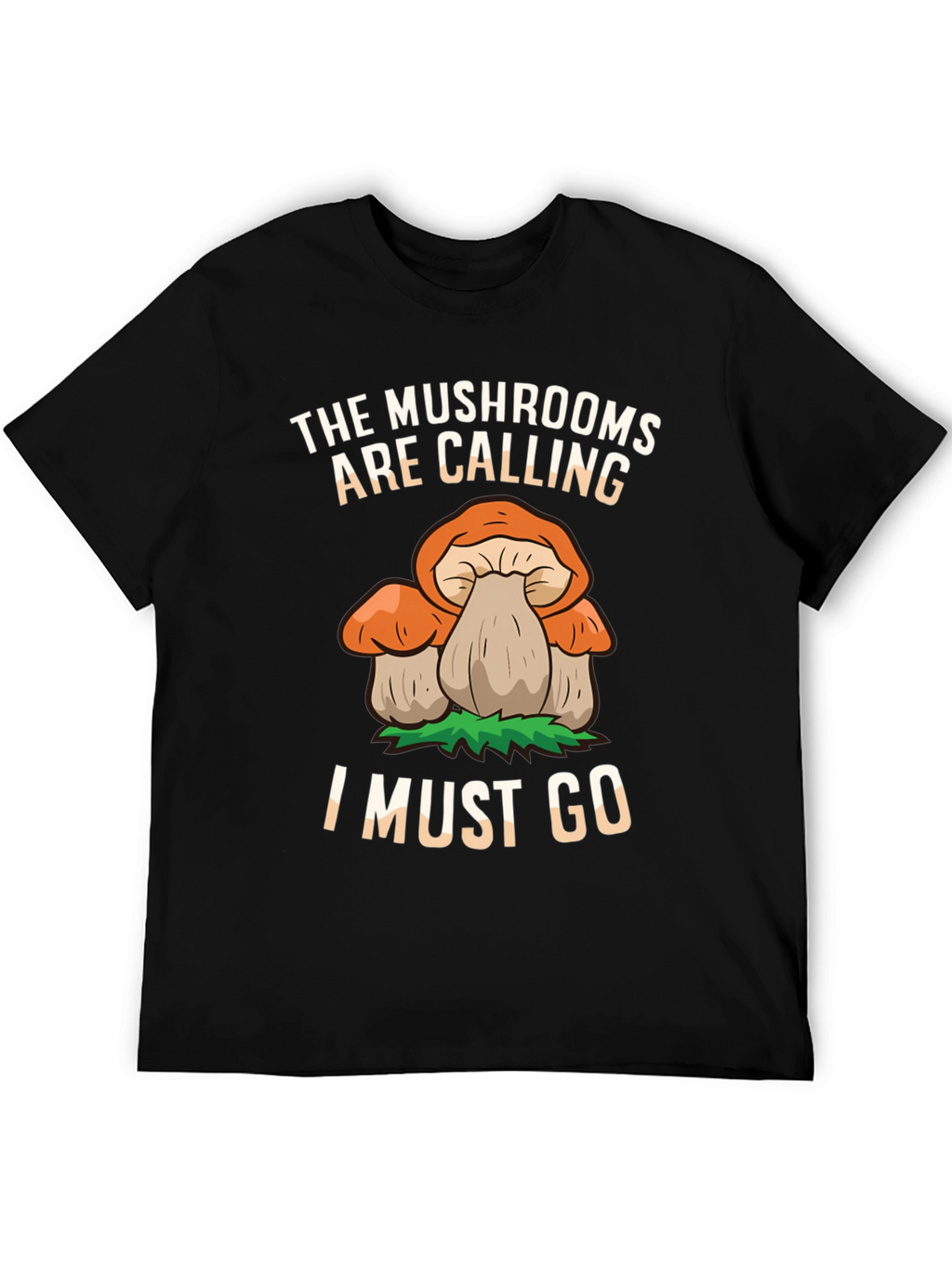Mushroom Calling T-Shirt - Nature Lover Gift