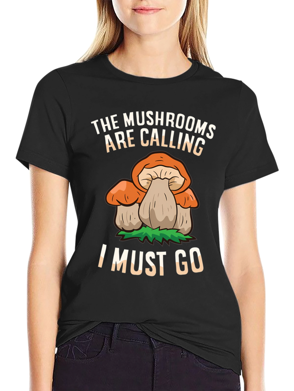 Mushroom Calling T-Shirt - Nature Lover Gift