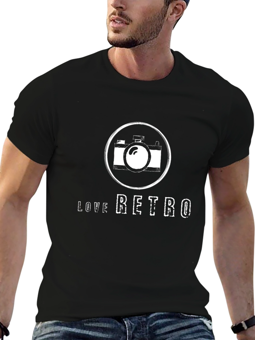 Retro Camera Graphic Tee