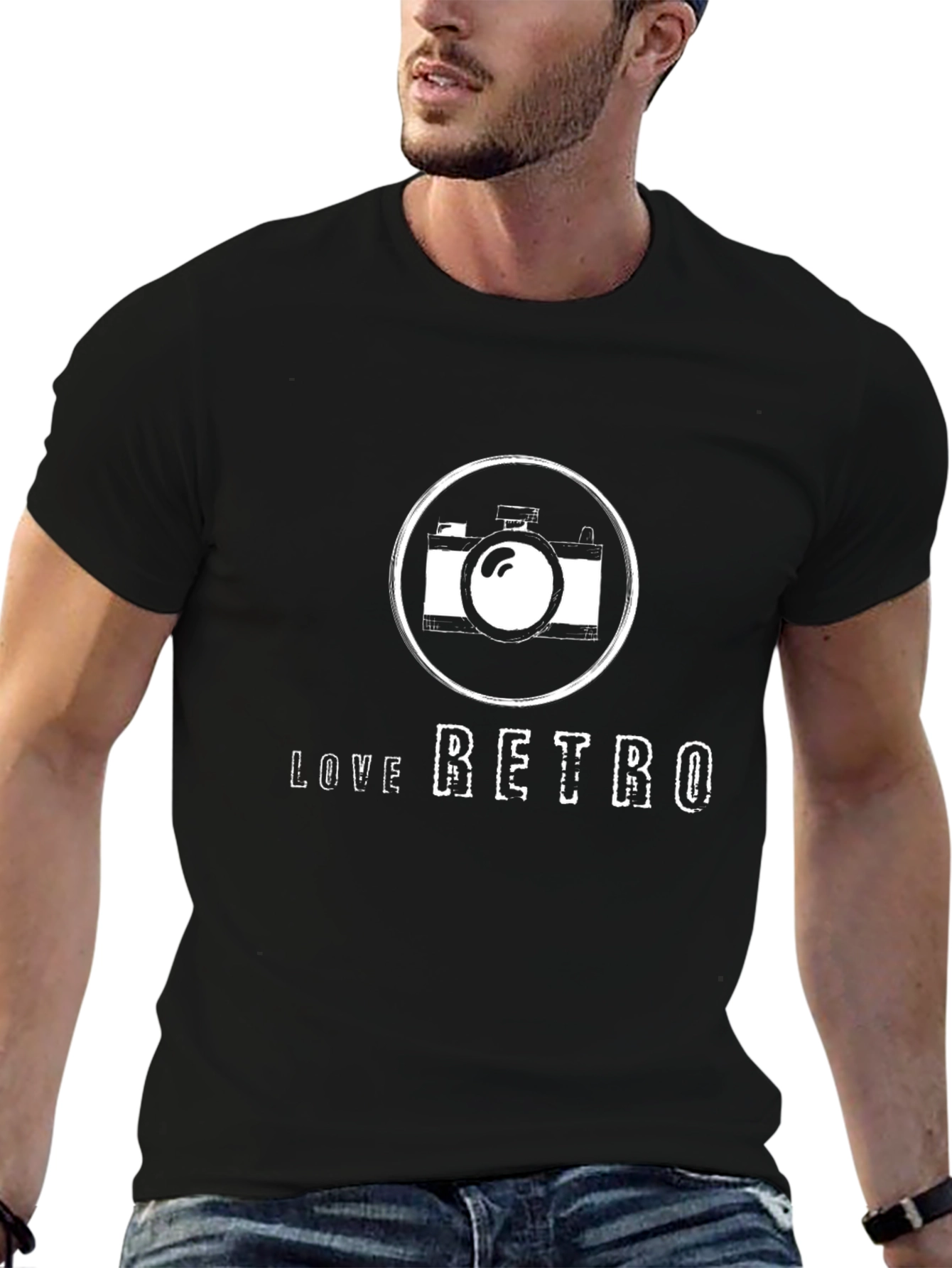 Retro Camera Graphic Tee
